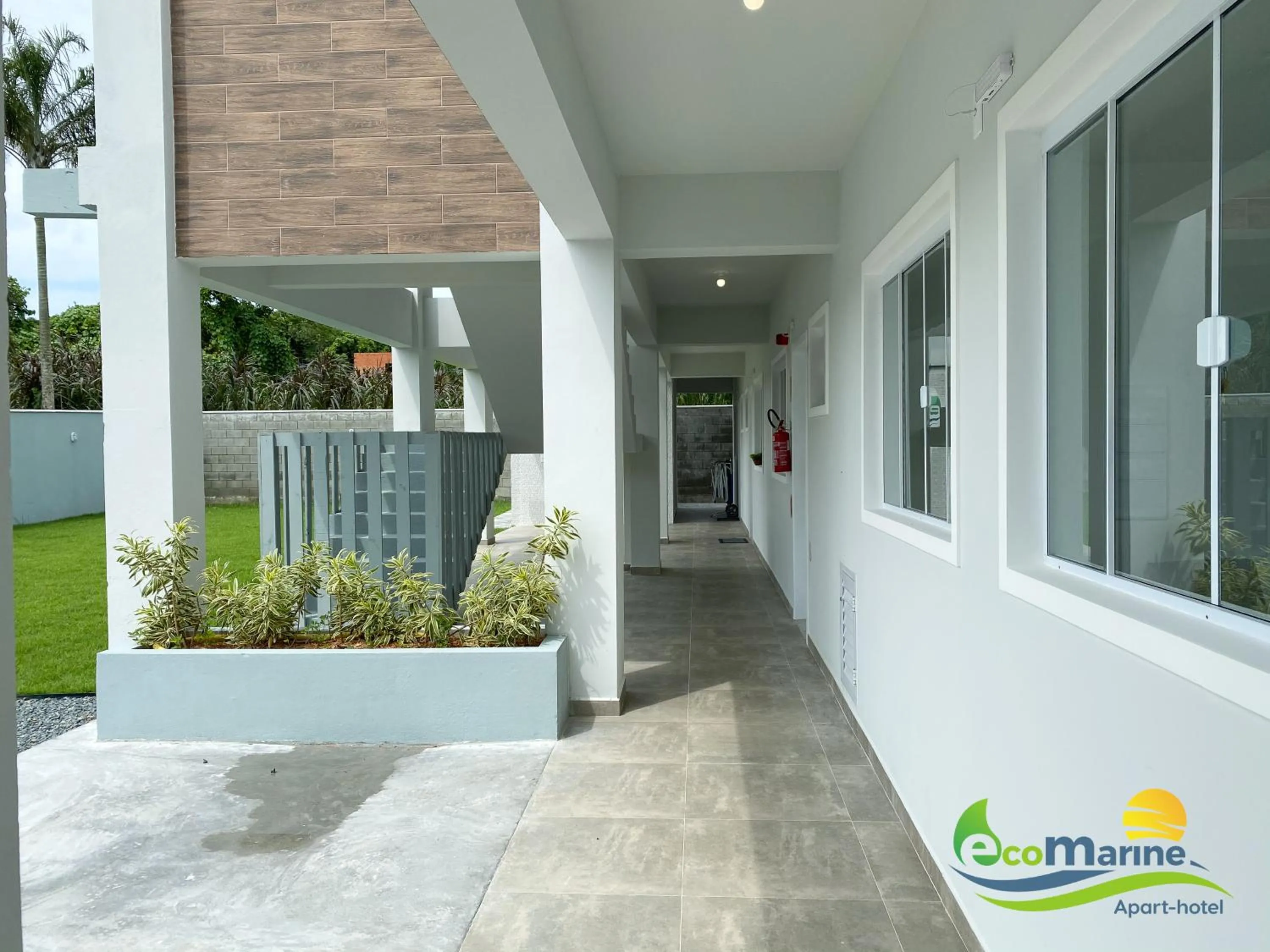 Facade/entrance in Ecomarine Apart-hotel 800 m Beto Carrero