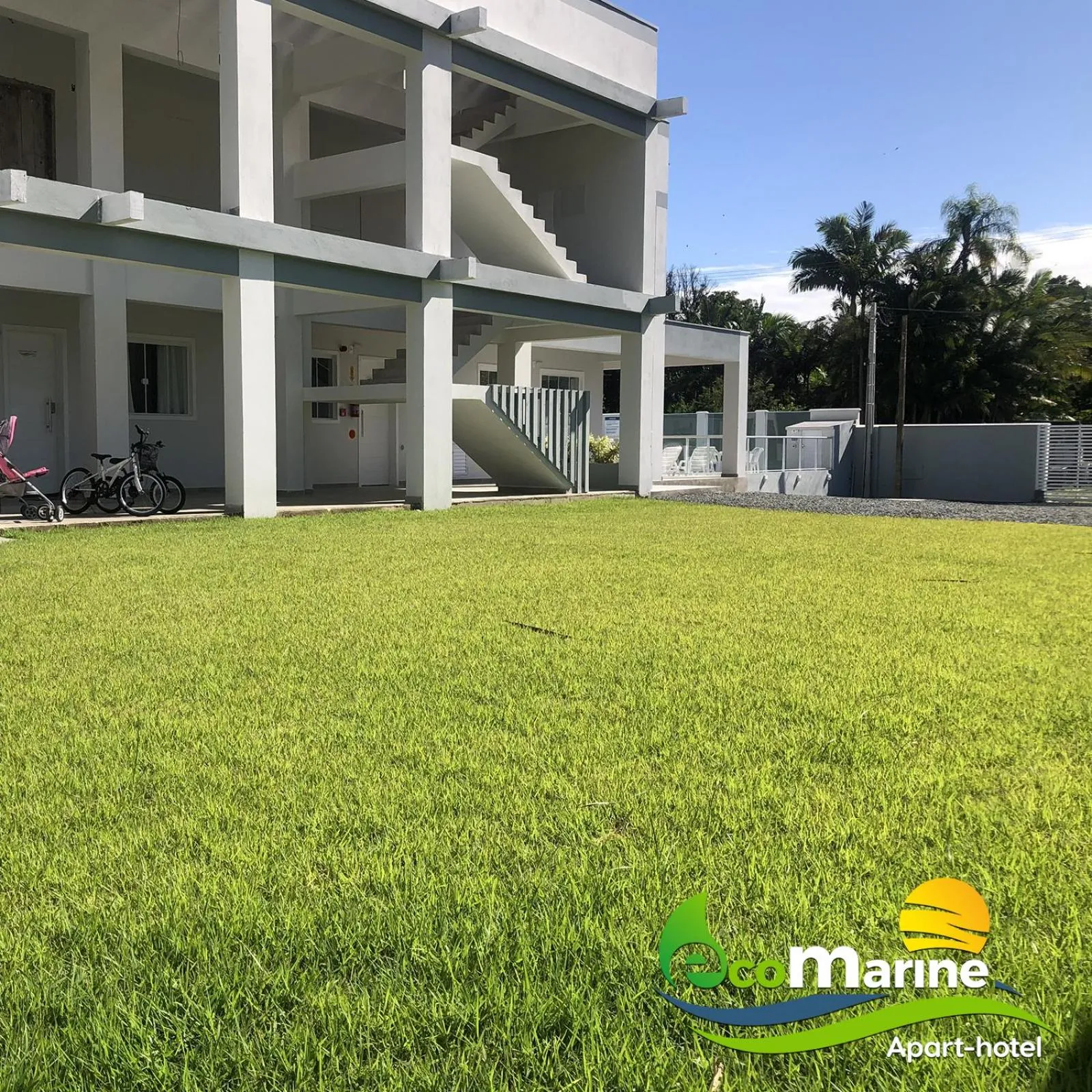 Property building in Ecomarine Apart-hotel 800 m Beto Carrero