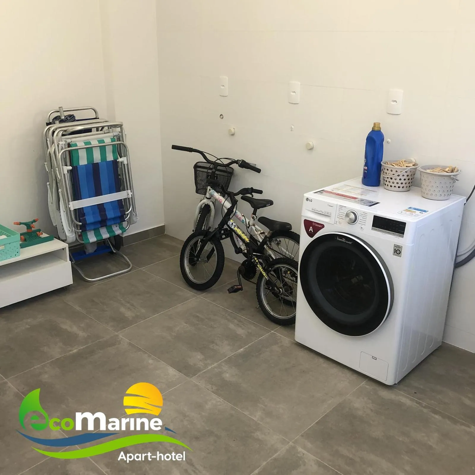 Property building in Ecomarine Apart-hotel 800 m Beto Carrero