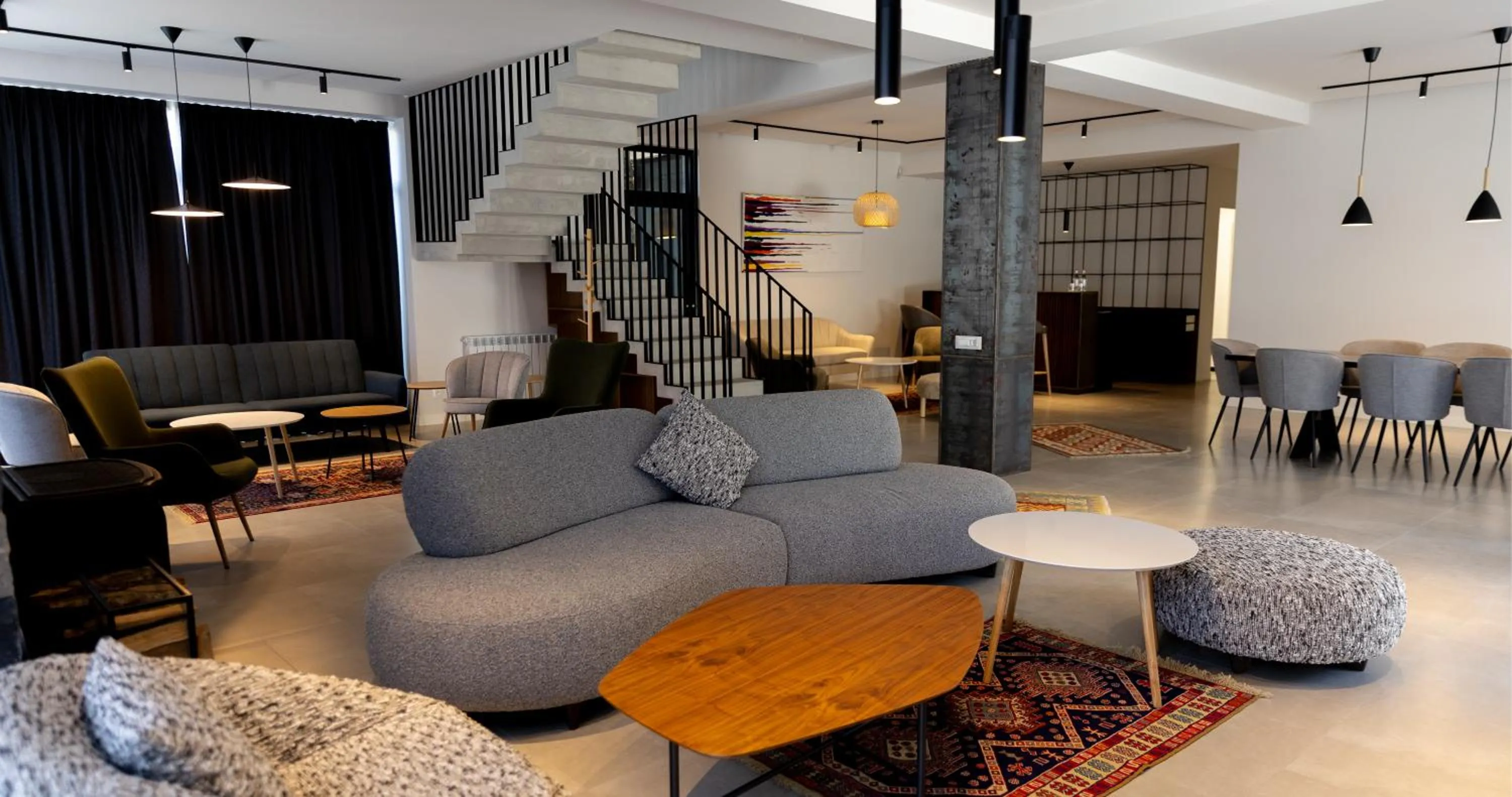 Seating area in Dilijani Tun Hotel & Restaurant