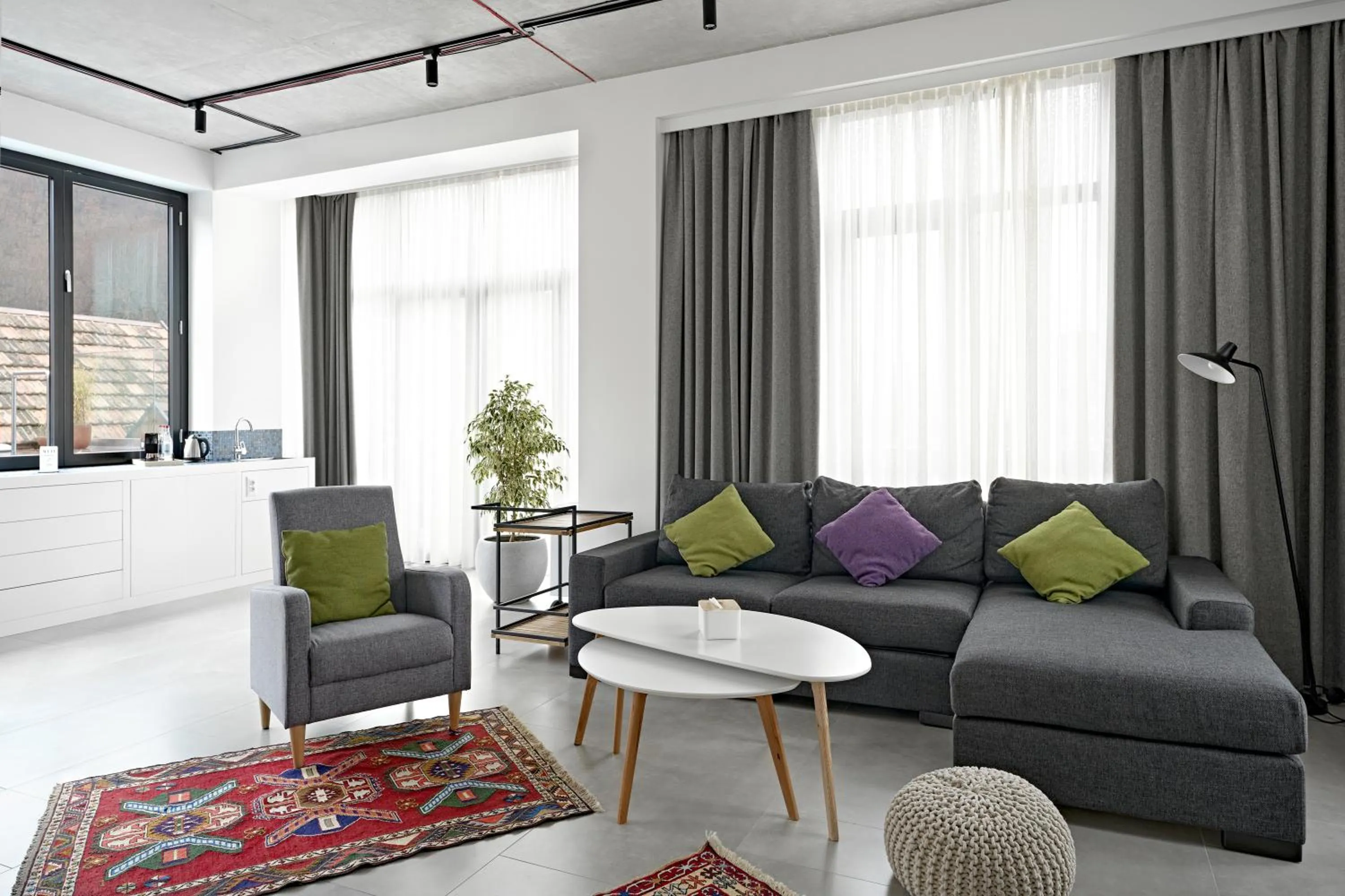 Living room in Dilijani Tun Hotel & Restaurant