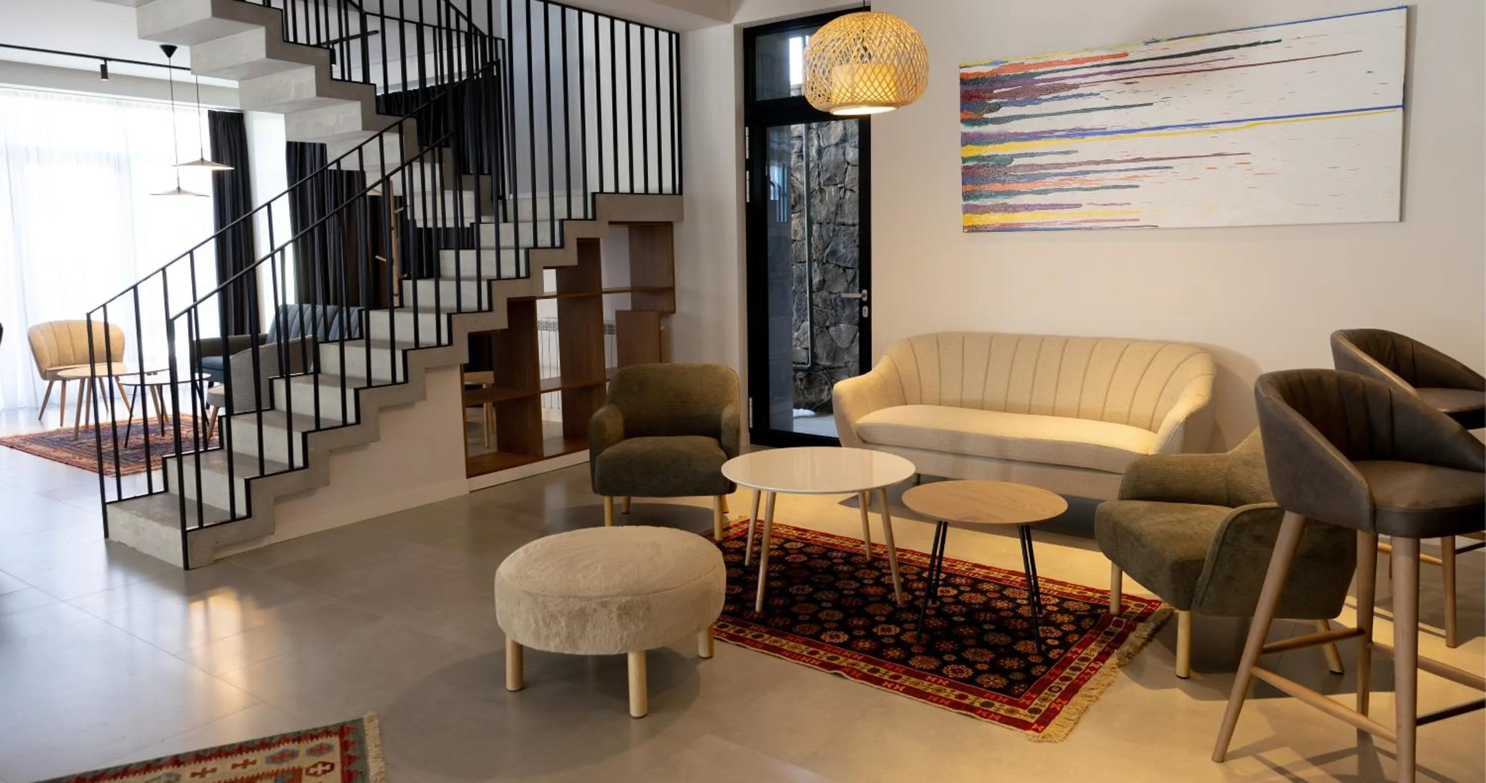 Living room in Dilijani Tun Hotel & Restaurant