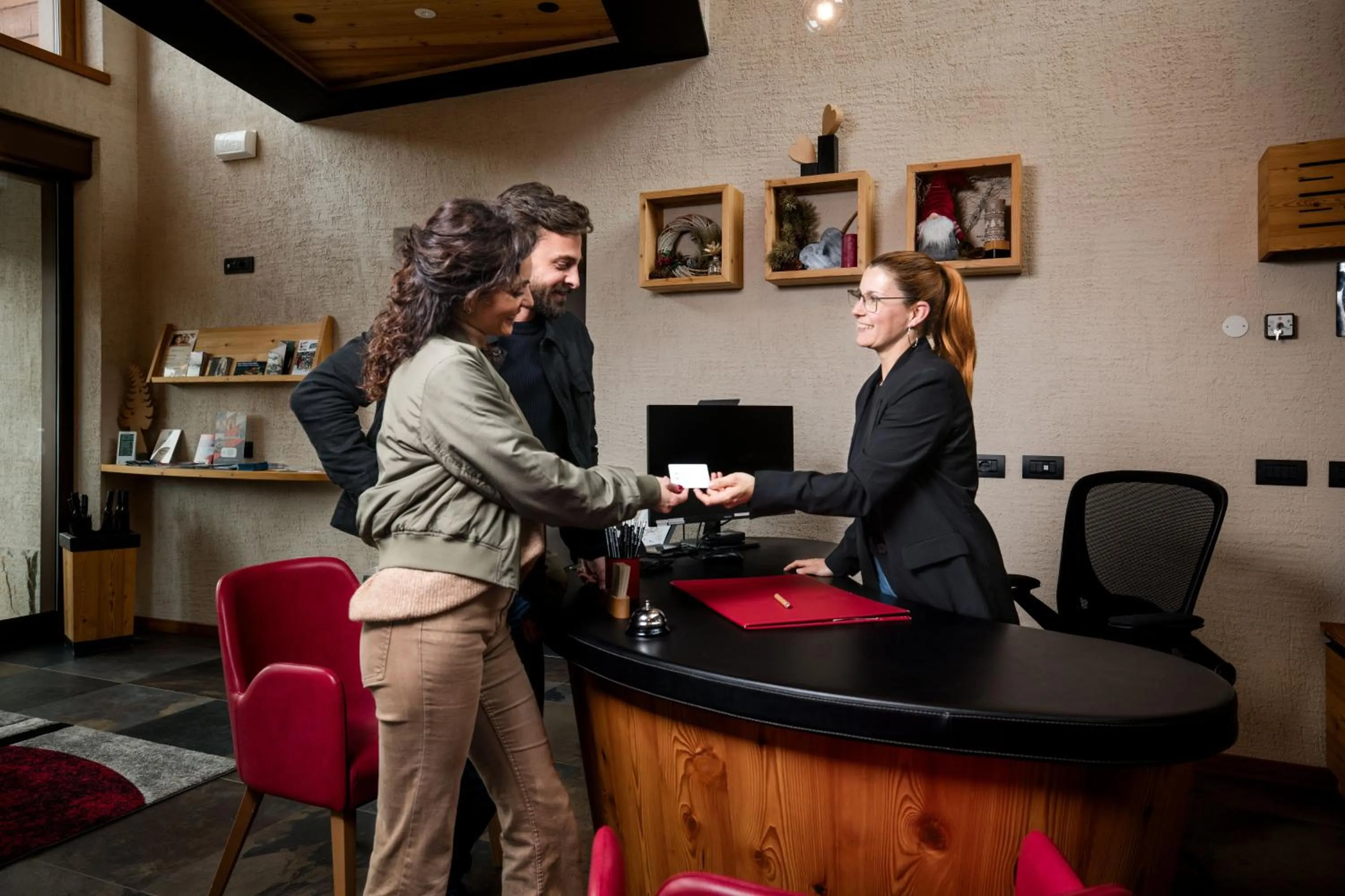 Lobby or reception in Hotel Li Anta Rossa - Adults Only