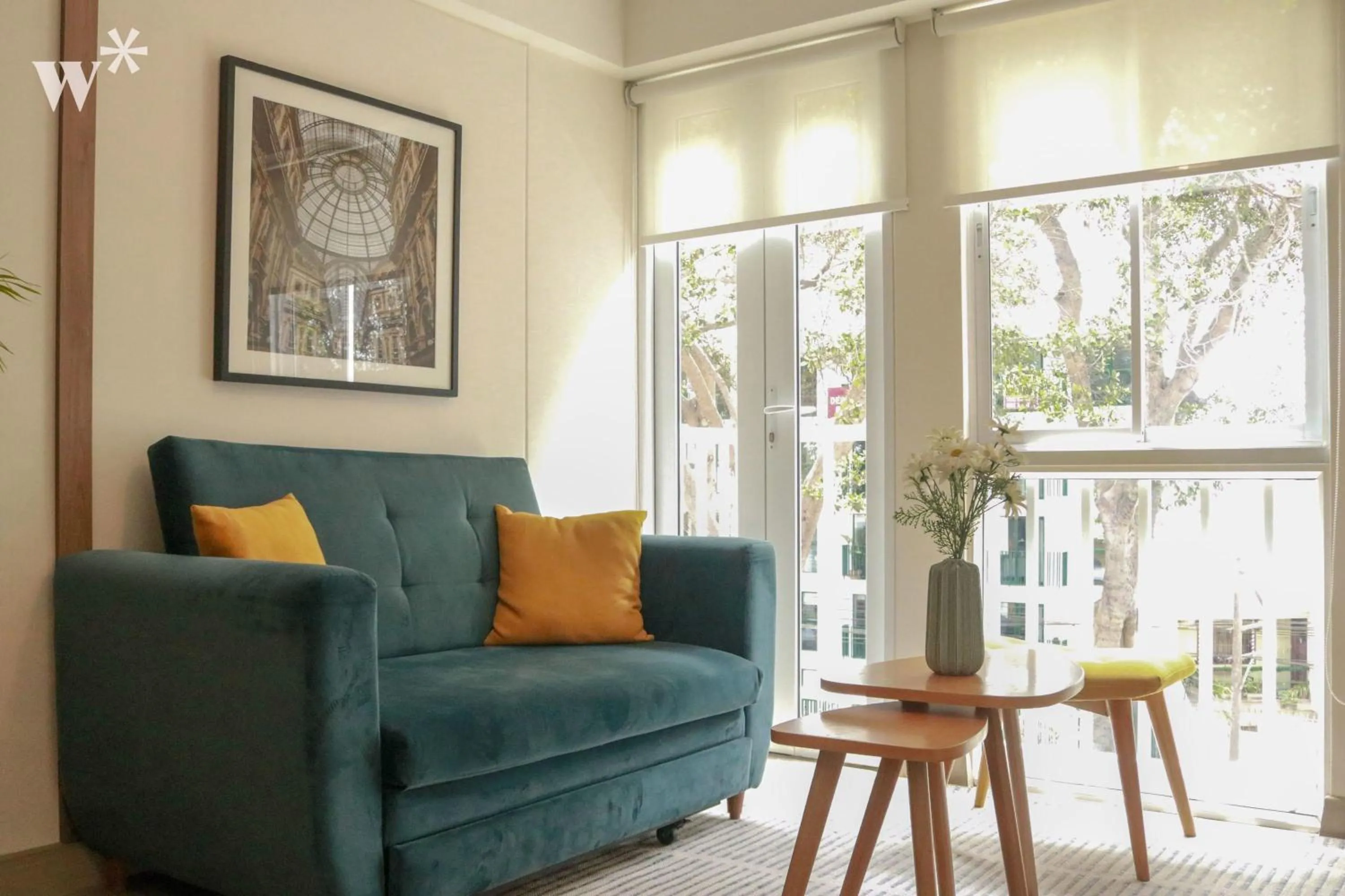 Living room in Osma by Wynwood House