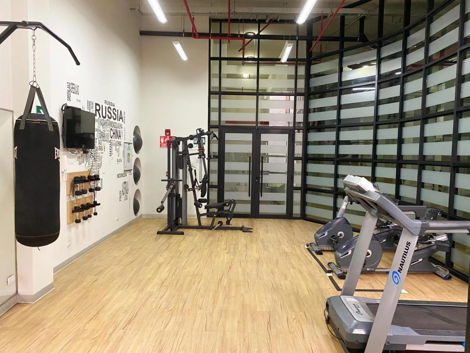 Fitness centre/facilities in Osma by Wynwood House
