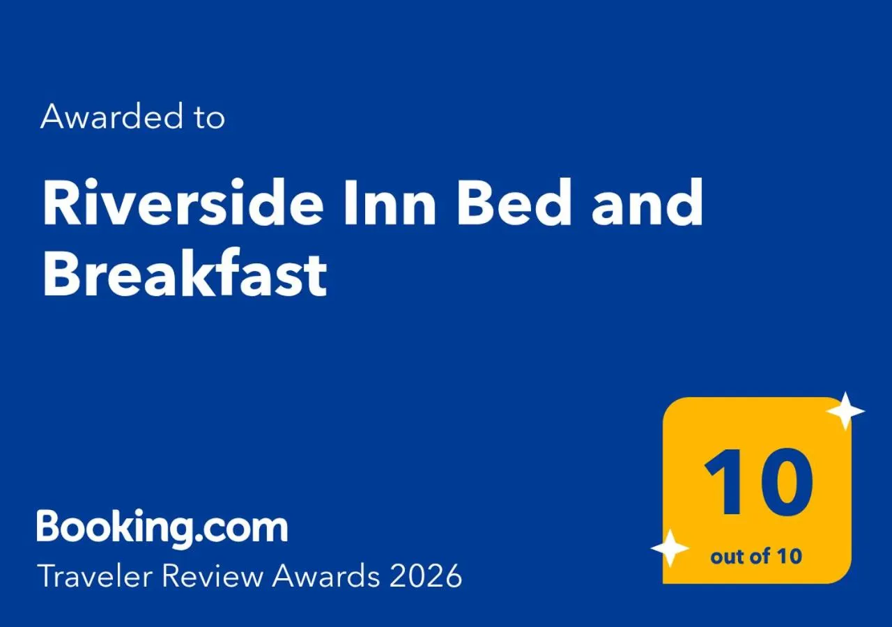 Certificate/Award in Riverside Inn Bed and Breakfast