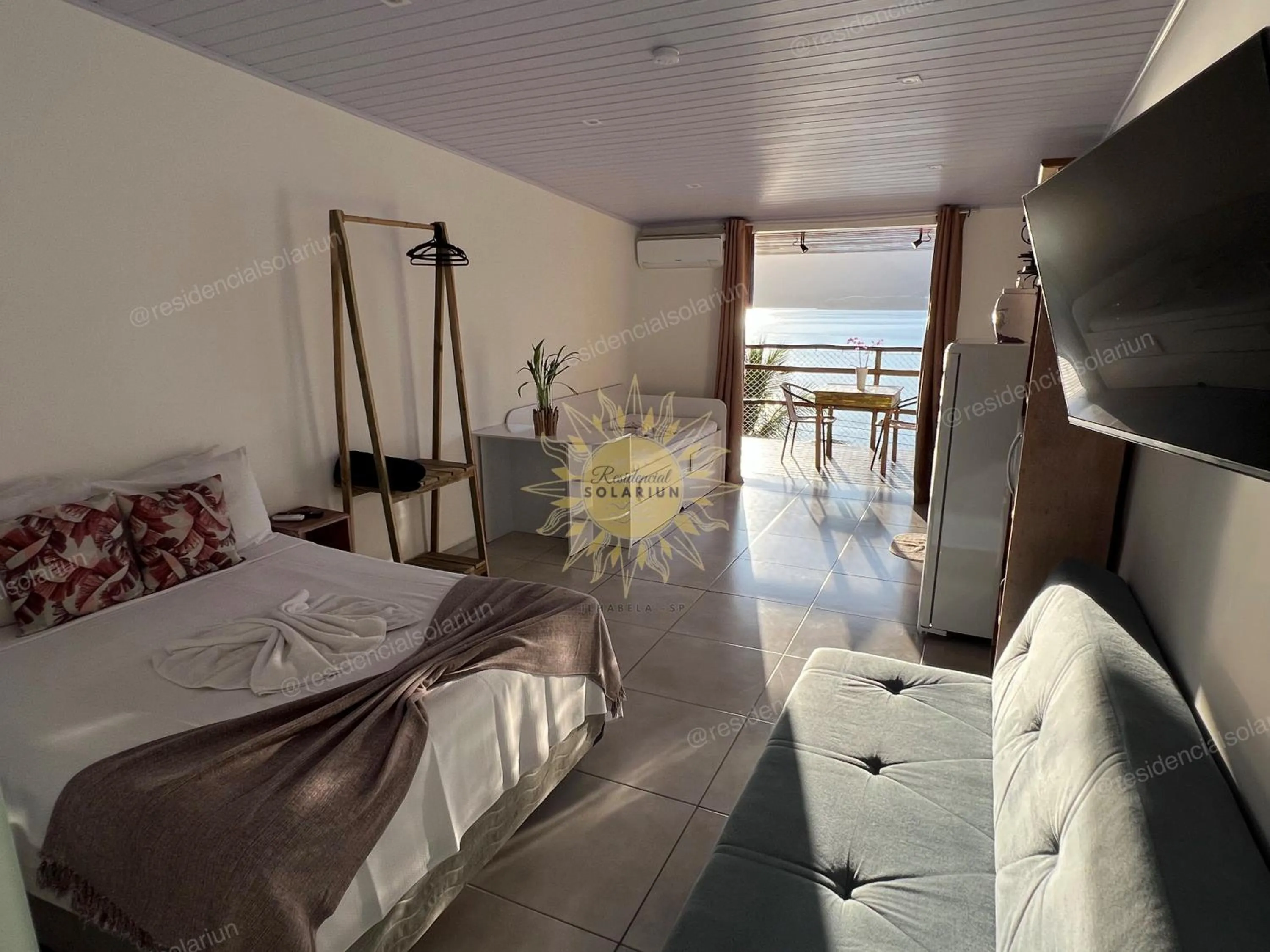 Bed in Residencial Solariun Ilhabela