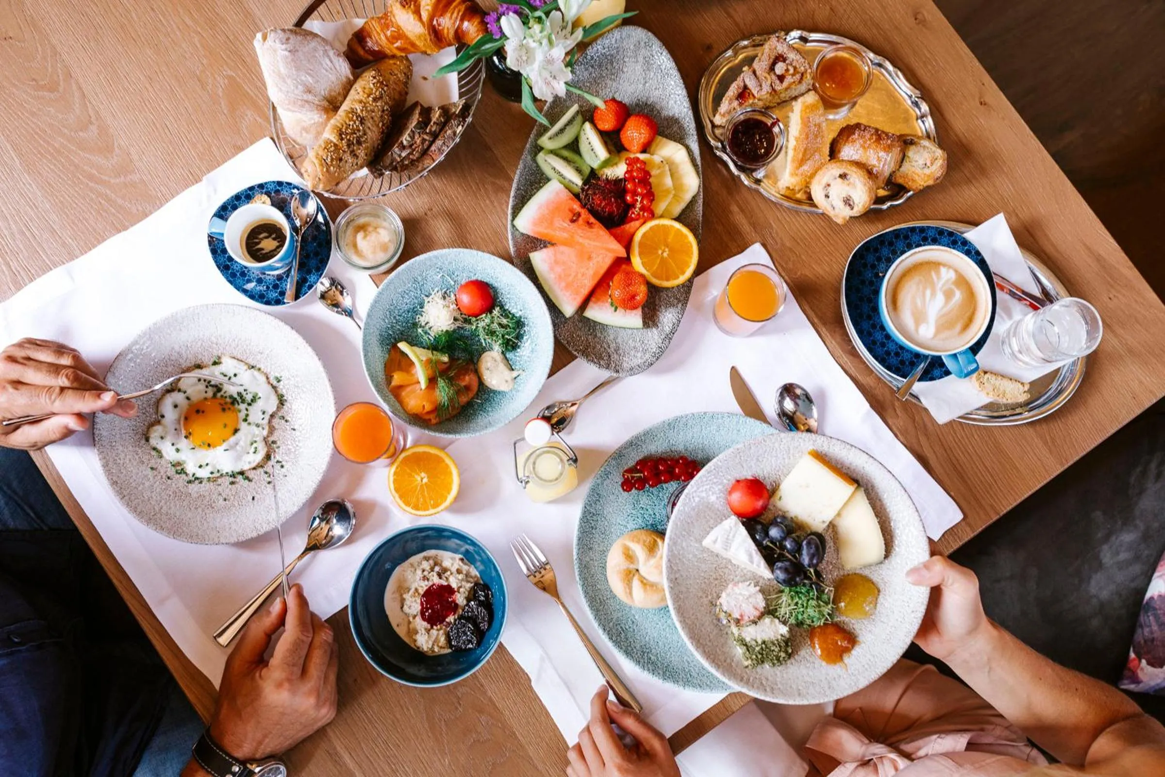 Food and drinks in DAS EDELWEISS - Salzburg Mountain Resort