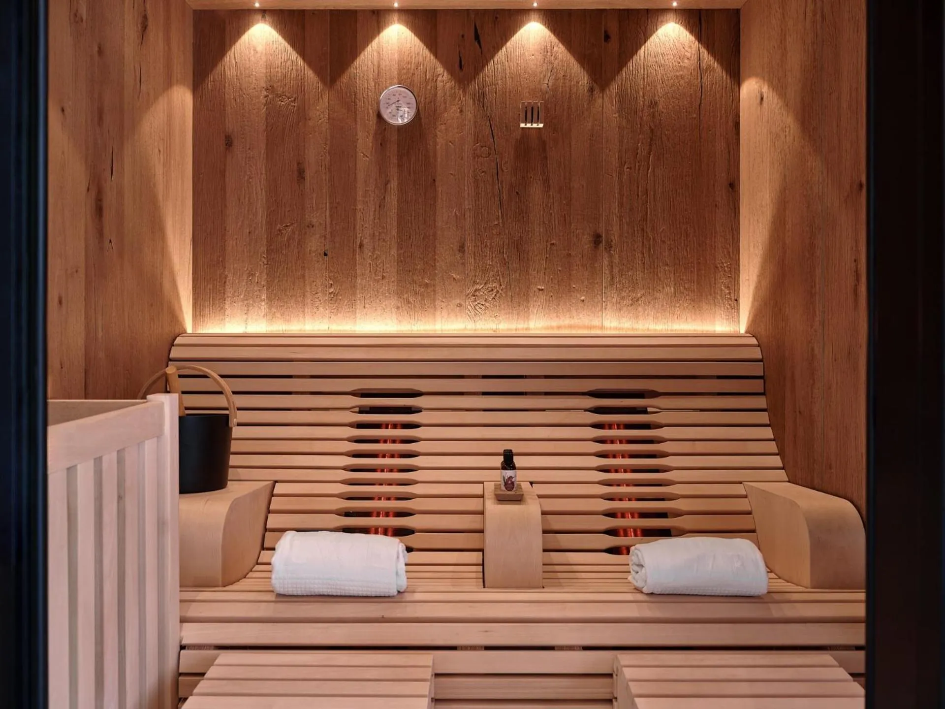 Sauna in DAS EDELWEISS - Salzburg Mountain Resort