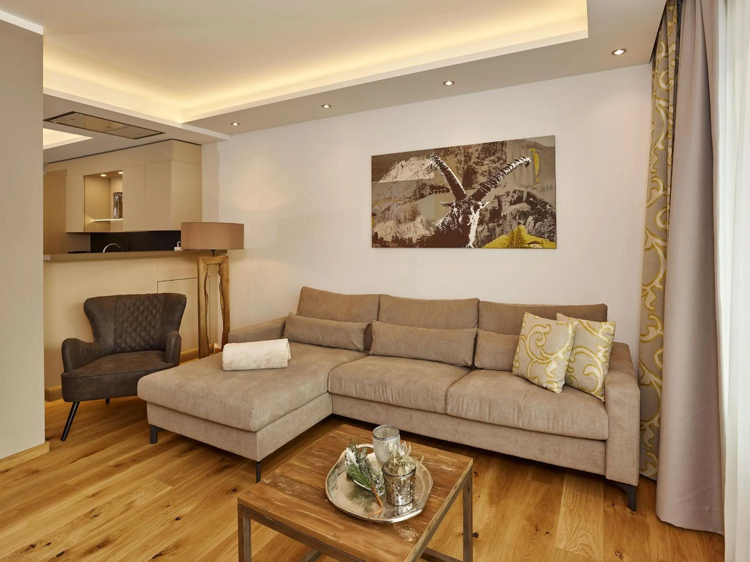 Living room in A-VITA Viktoria & A-VITA living luxury apartments