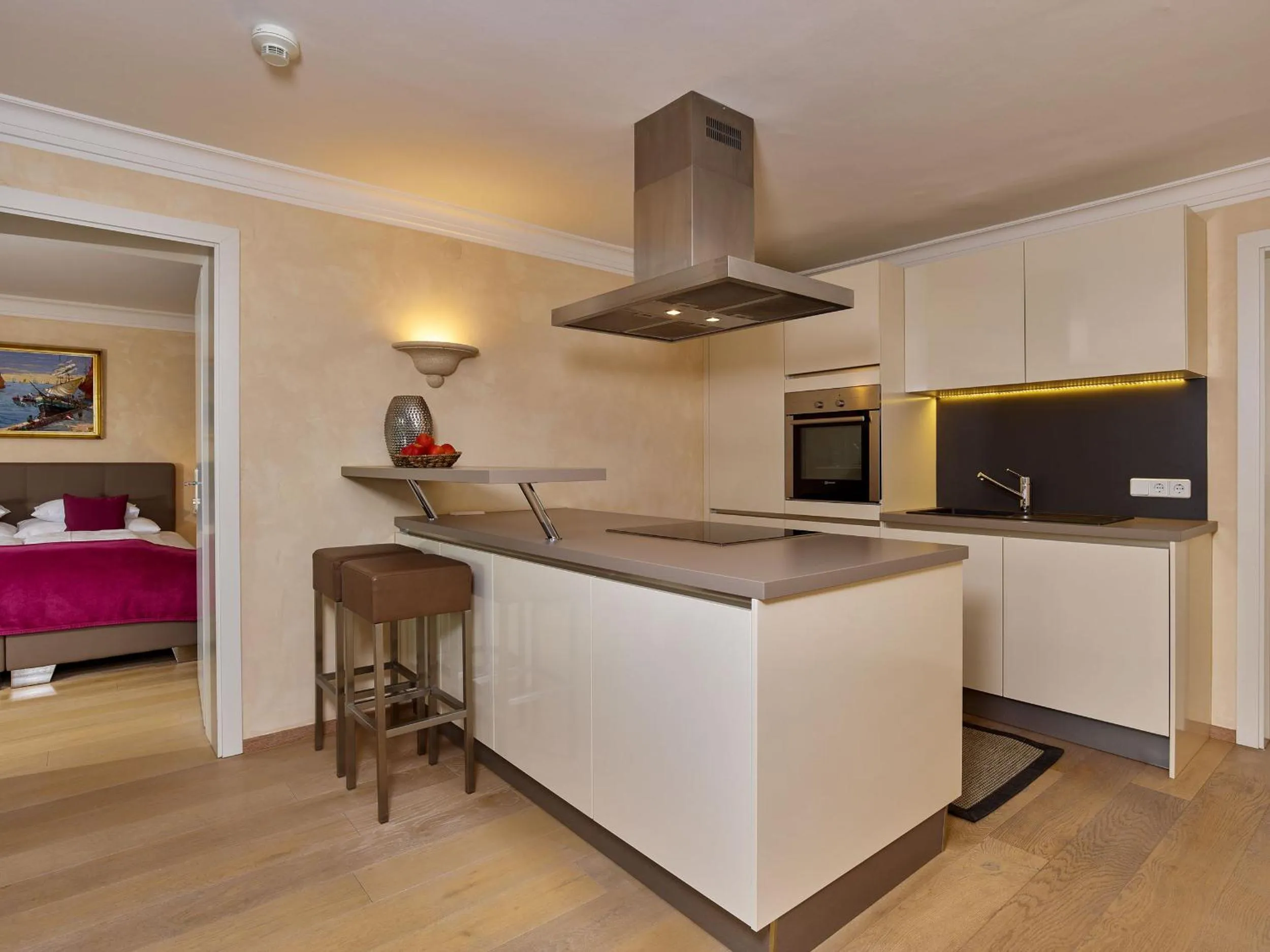 kitchen in A-VITA Viktoria & A-VITA living luxury apartments