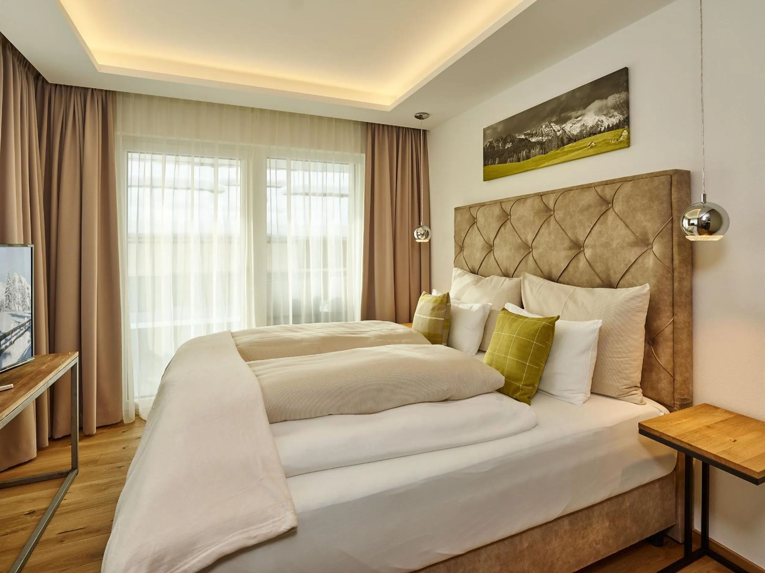 Bedroom, Bed in A-VITA Viktoria & A-VITA living luxury apartments