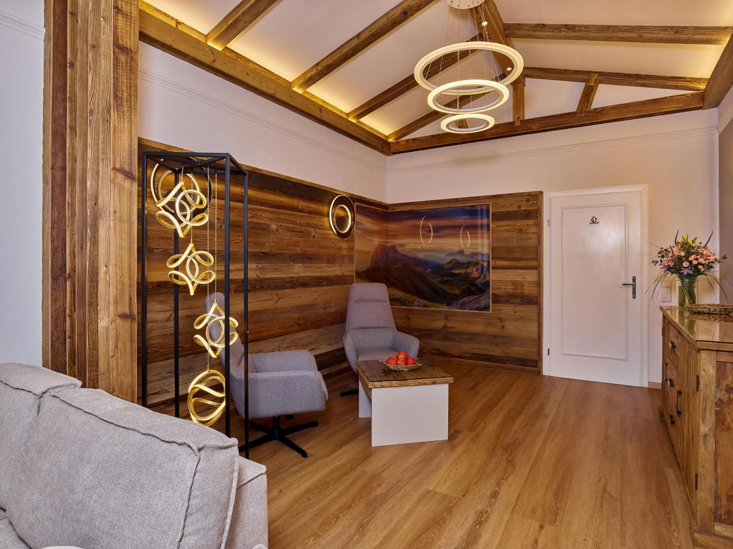 Living room in A-VITA Viktoria & A-VITA living luxury apartments