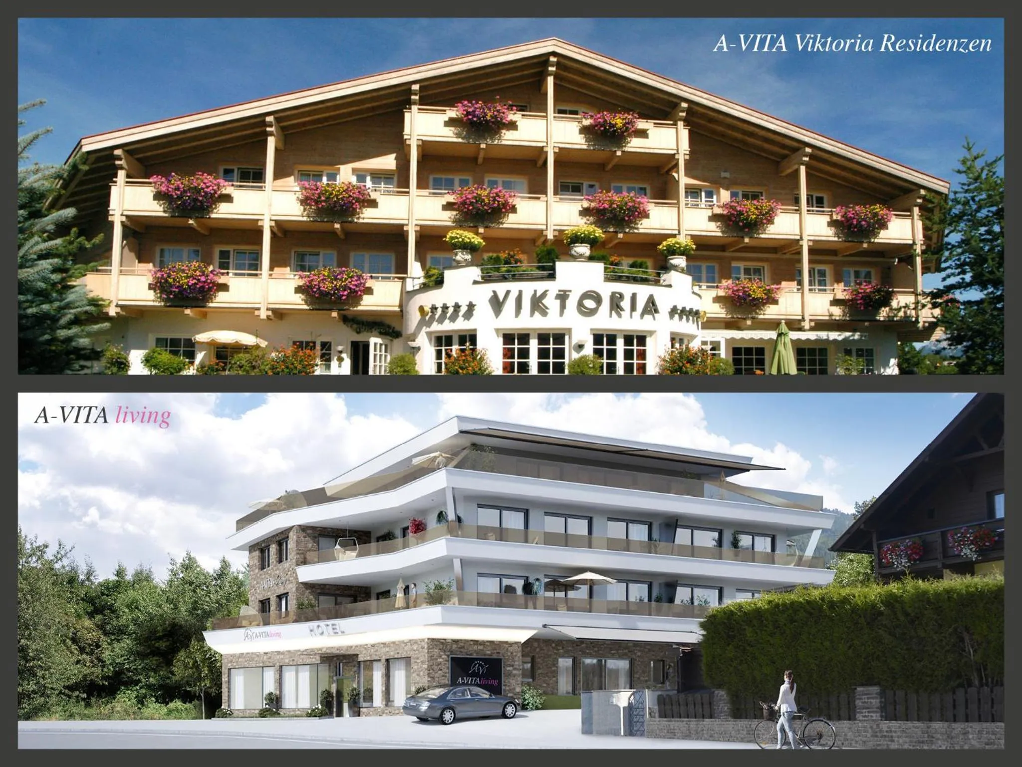 Property building in A-VITA Viktoria & A-VITA living luxury apartments