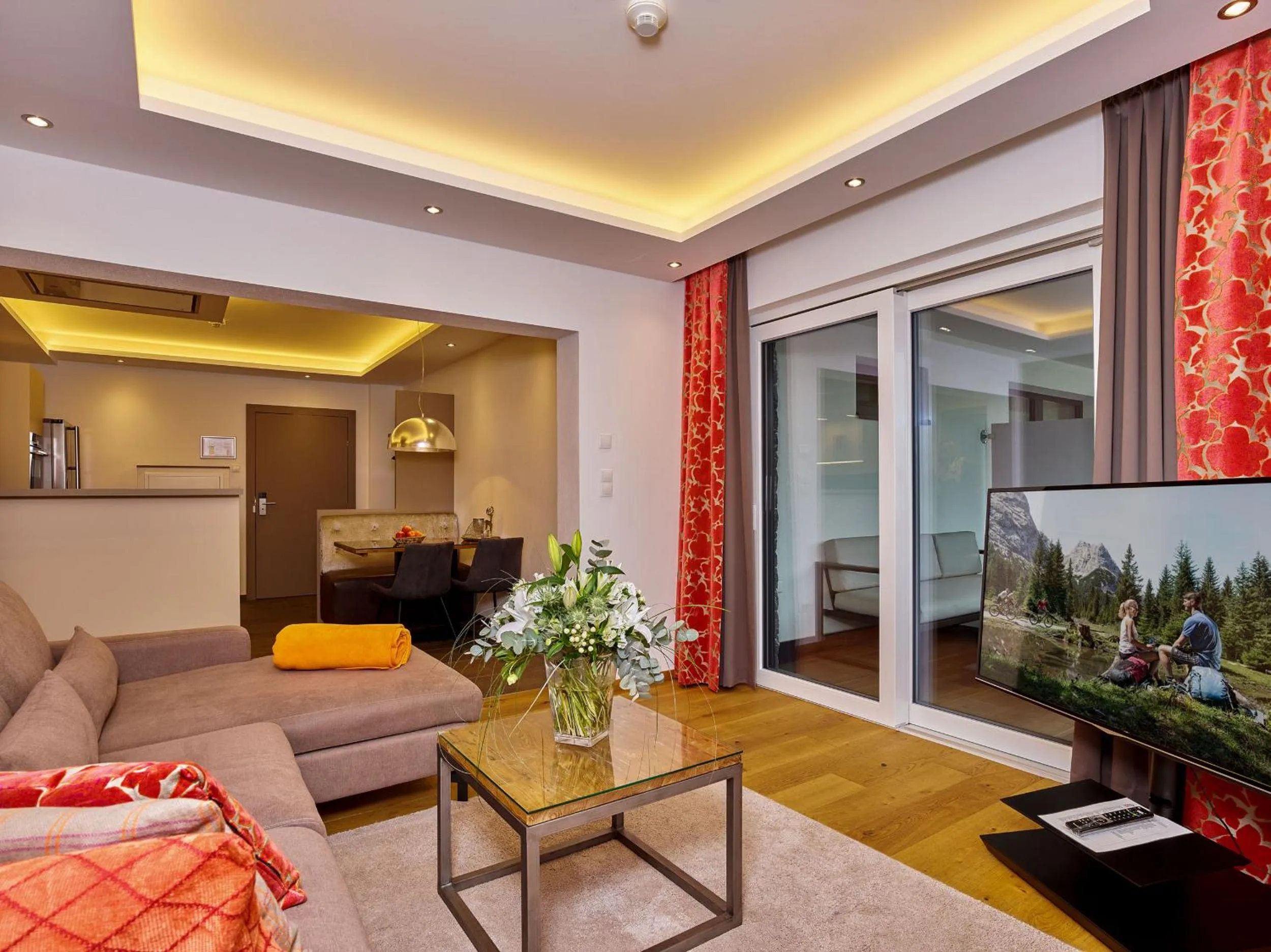 Living room in A-VITA Viktoria & A-VITA living luxury apartments