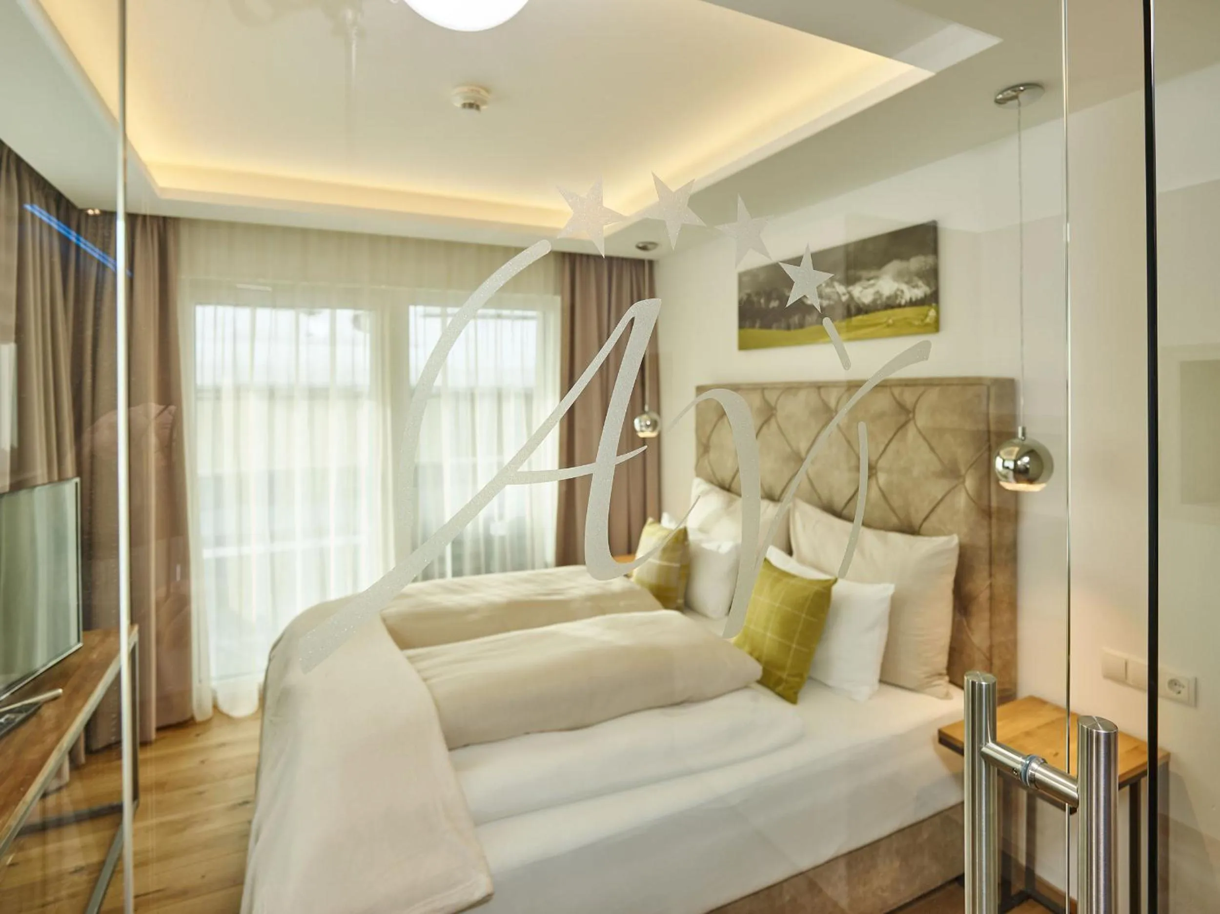 Bedroom, Bed in A-VITA Viktoria & A-VITA living luxury apartments