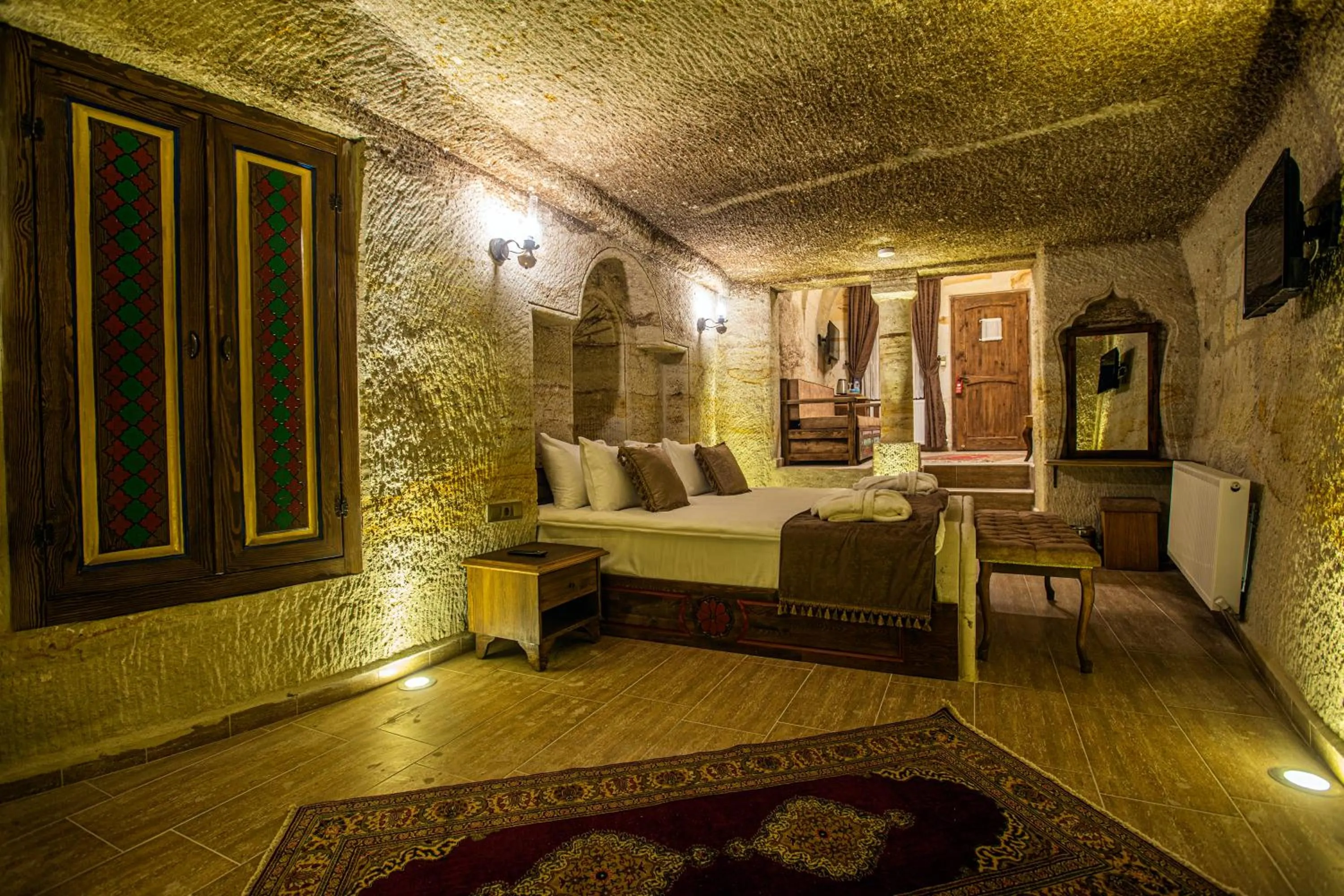 Bedroom in Ada Cave Suites