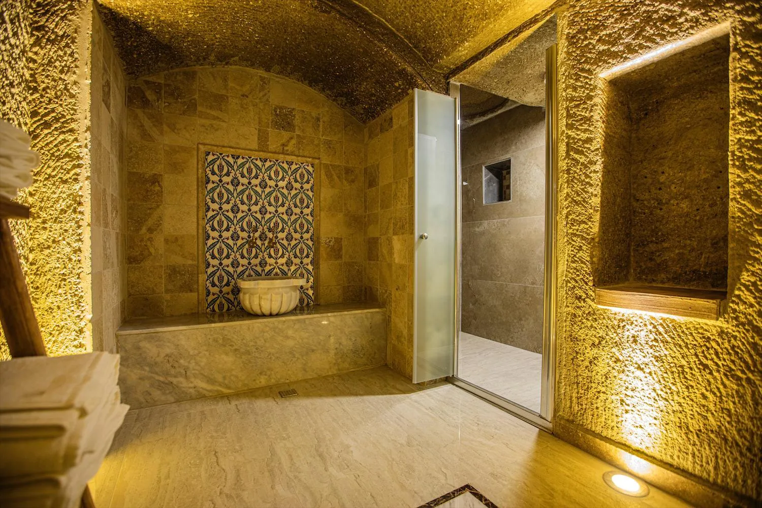 Bathroom in Ada Cave Suites