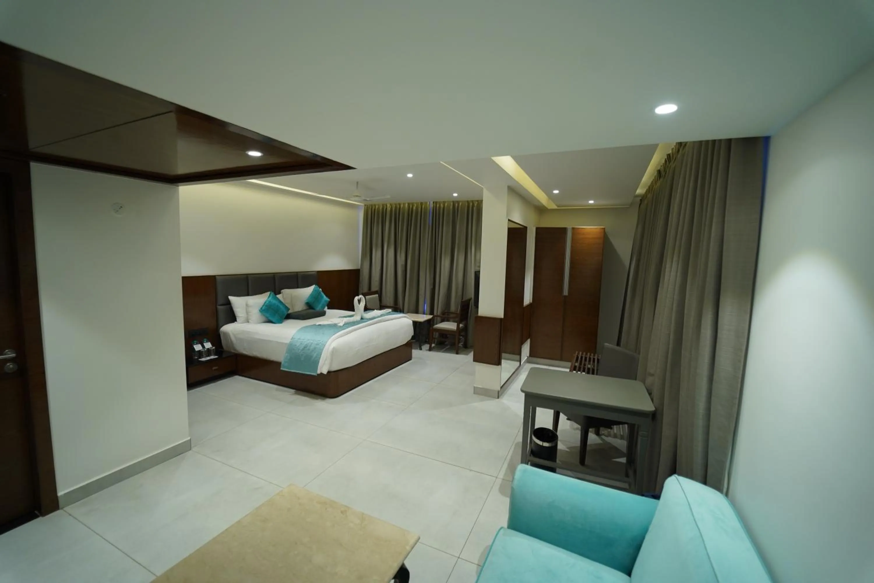 Bed in Kyriad Vajram Guntur