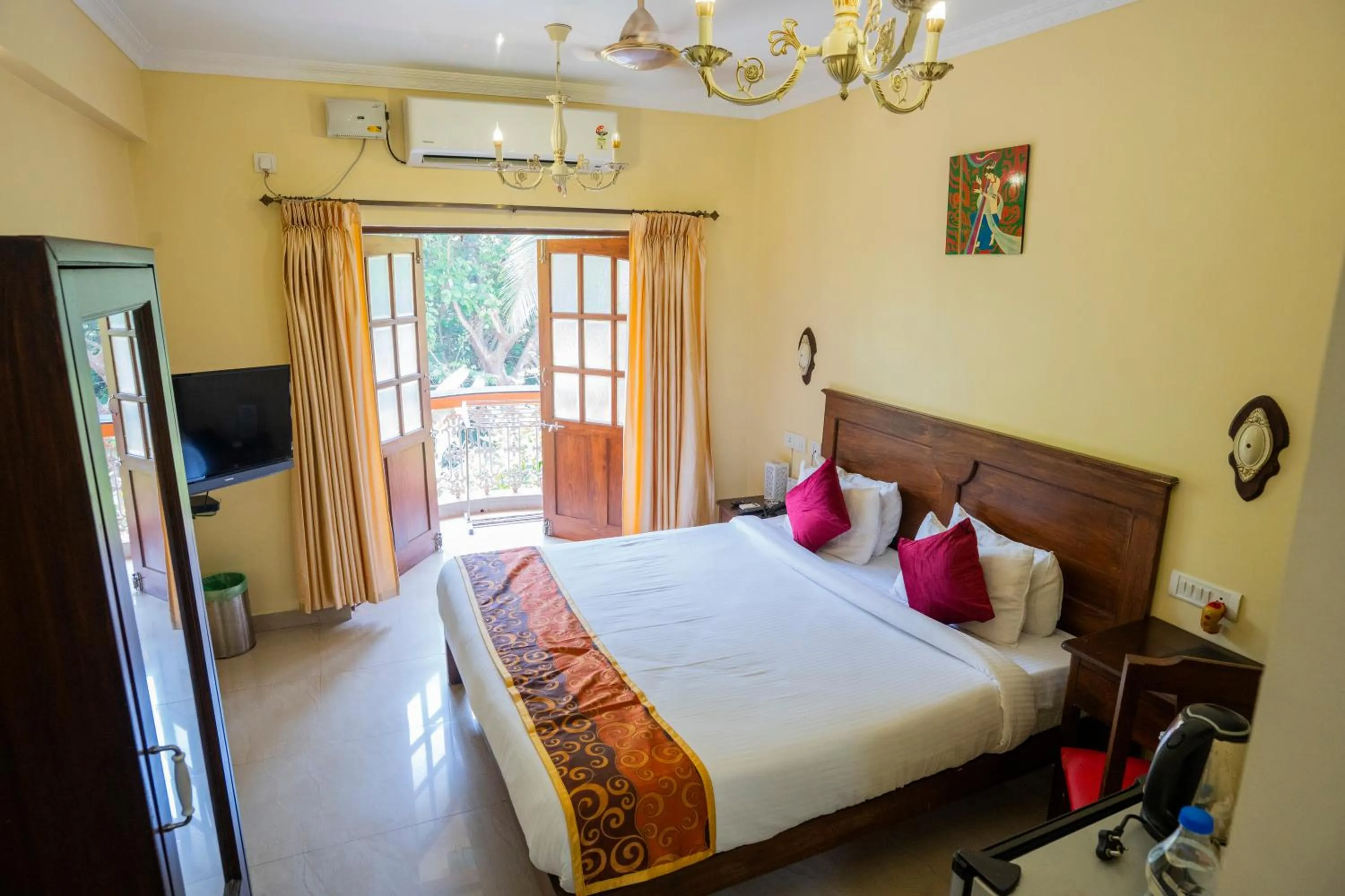 Bed in Resort Palmeiras Dourado