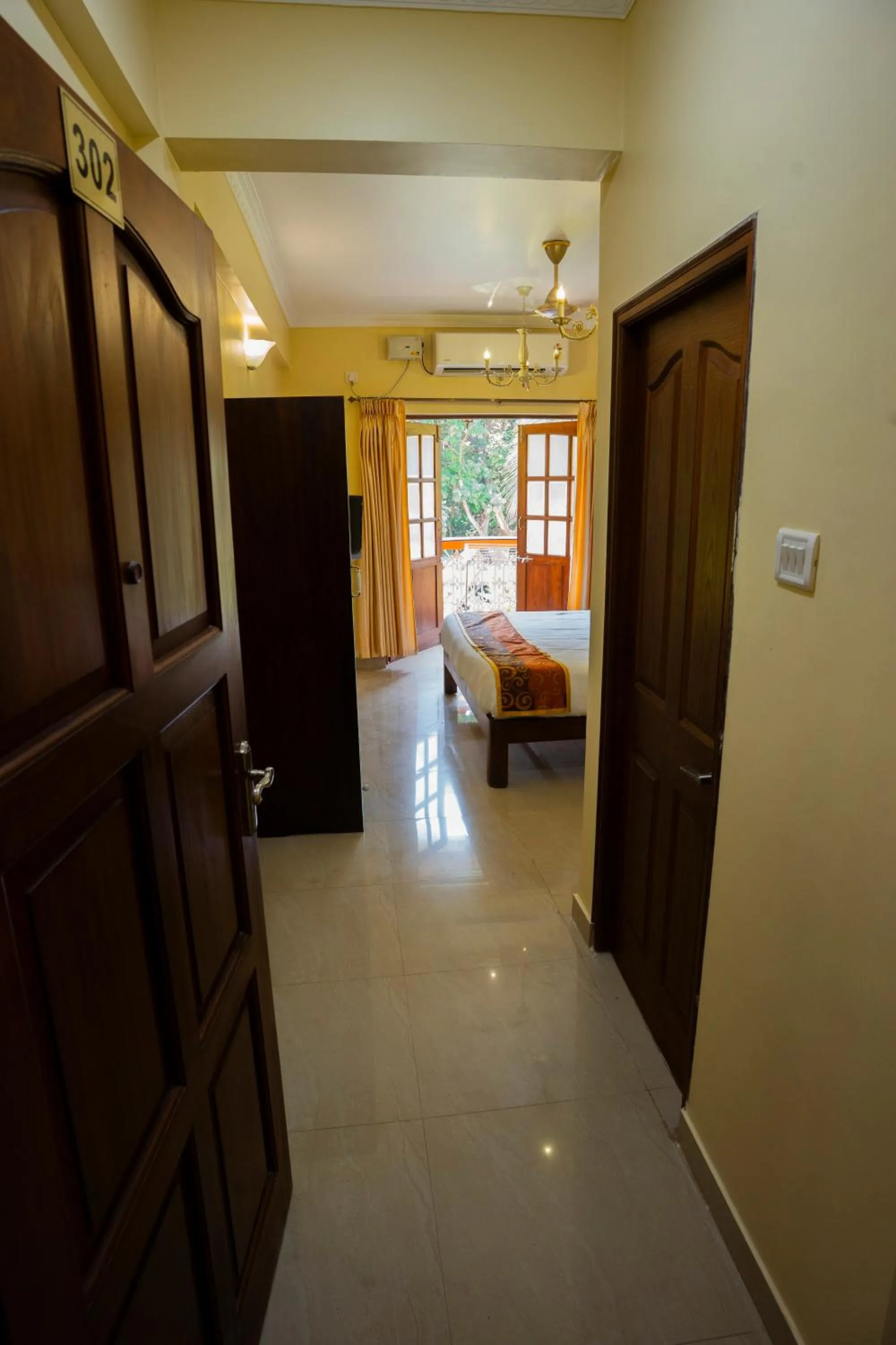 Bed in Resort Palmeiras Dourado