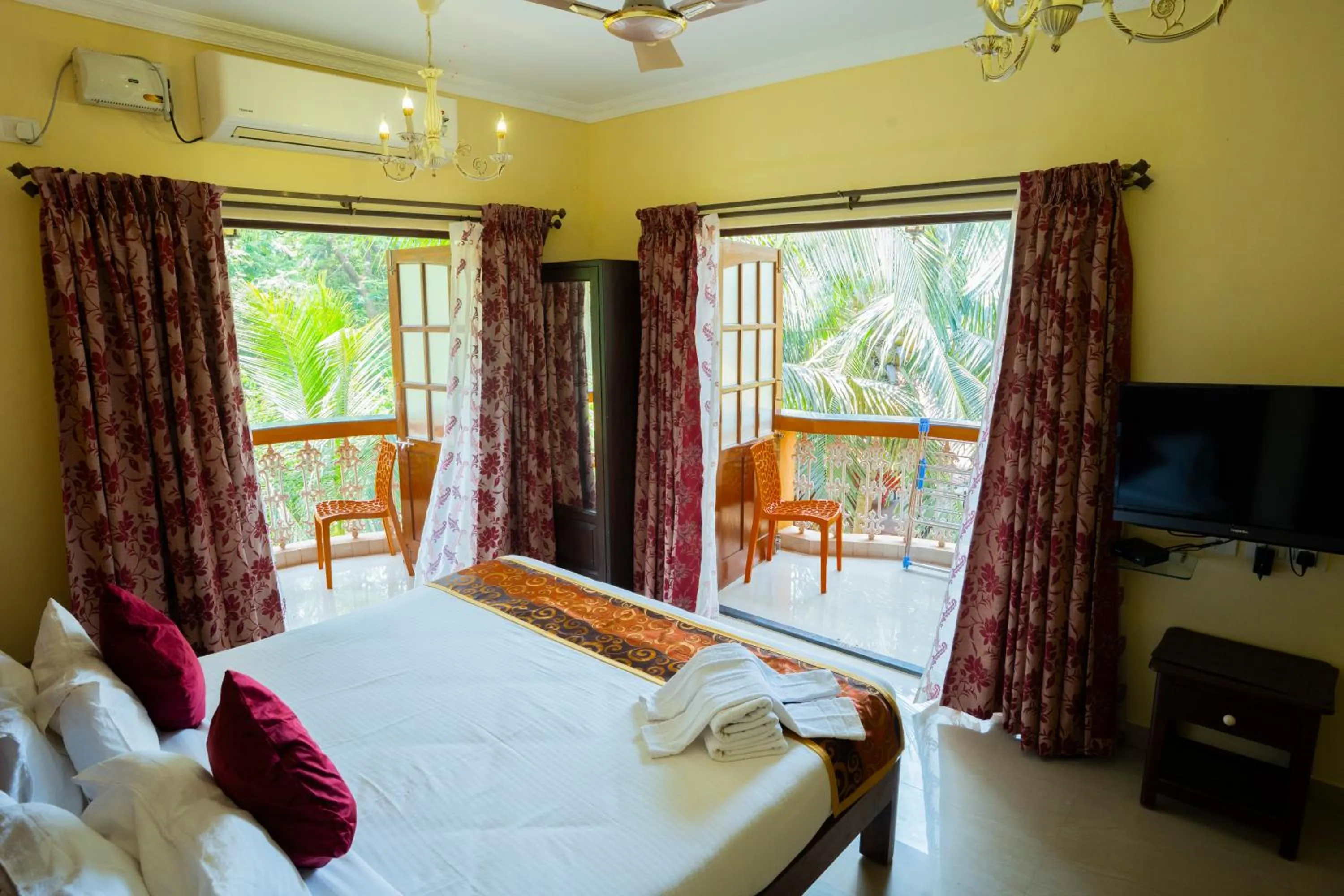 Bed in Resort Palmeiras Dourado