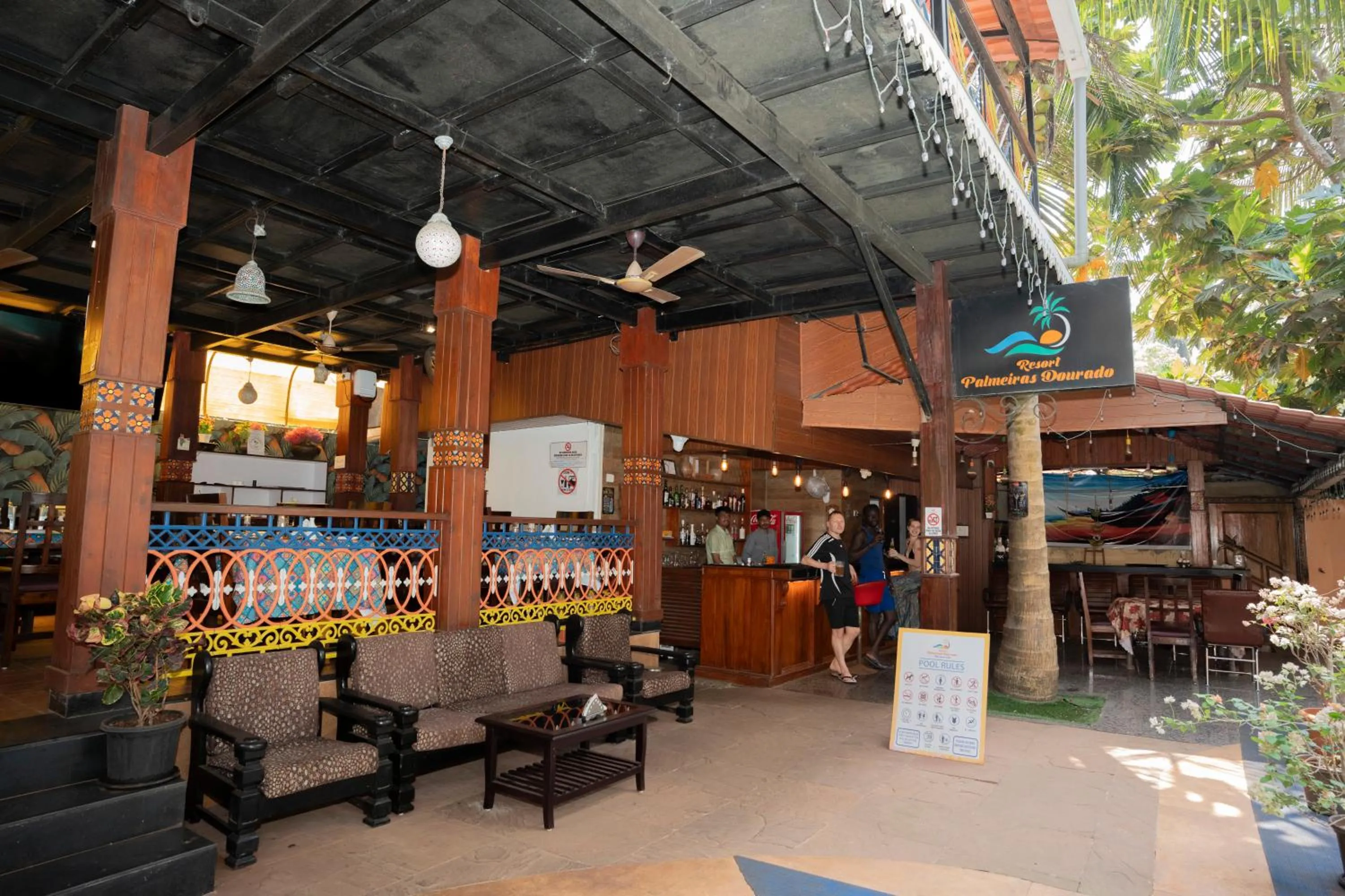 Restaurant/places to eat in Resort Palmeiras Dourado