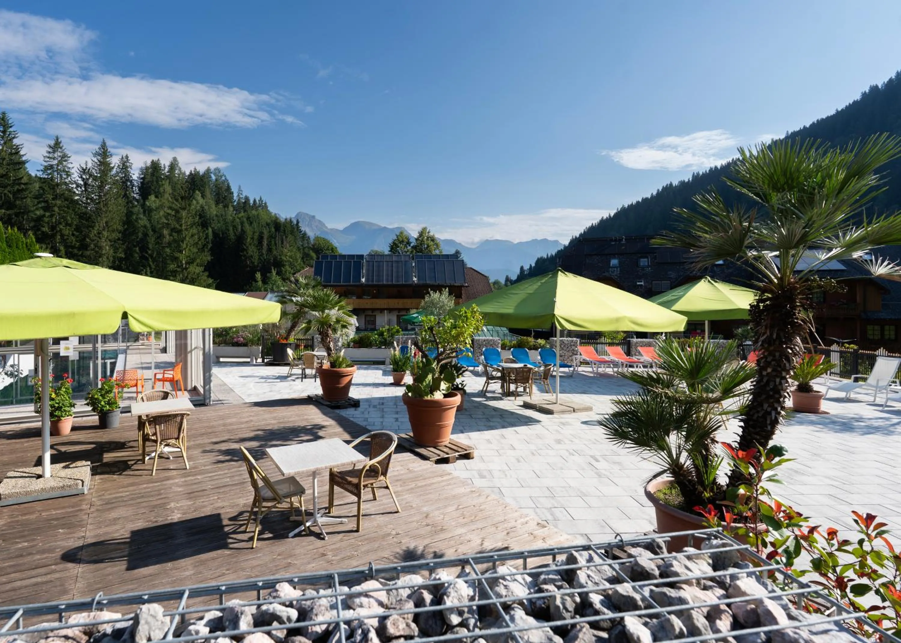 sunbed in Hotel Vitaler Landauerhof