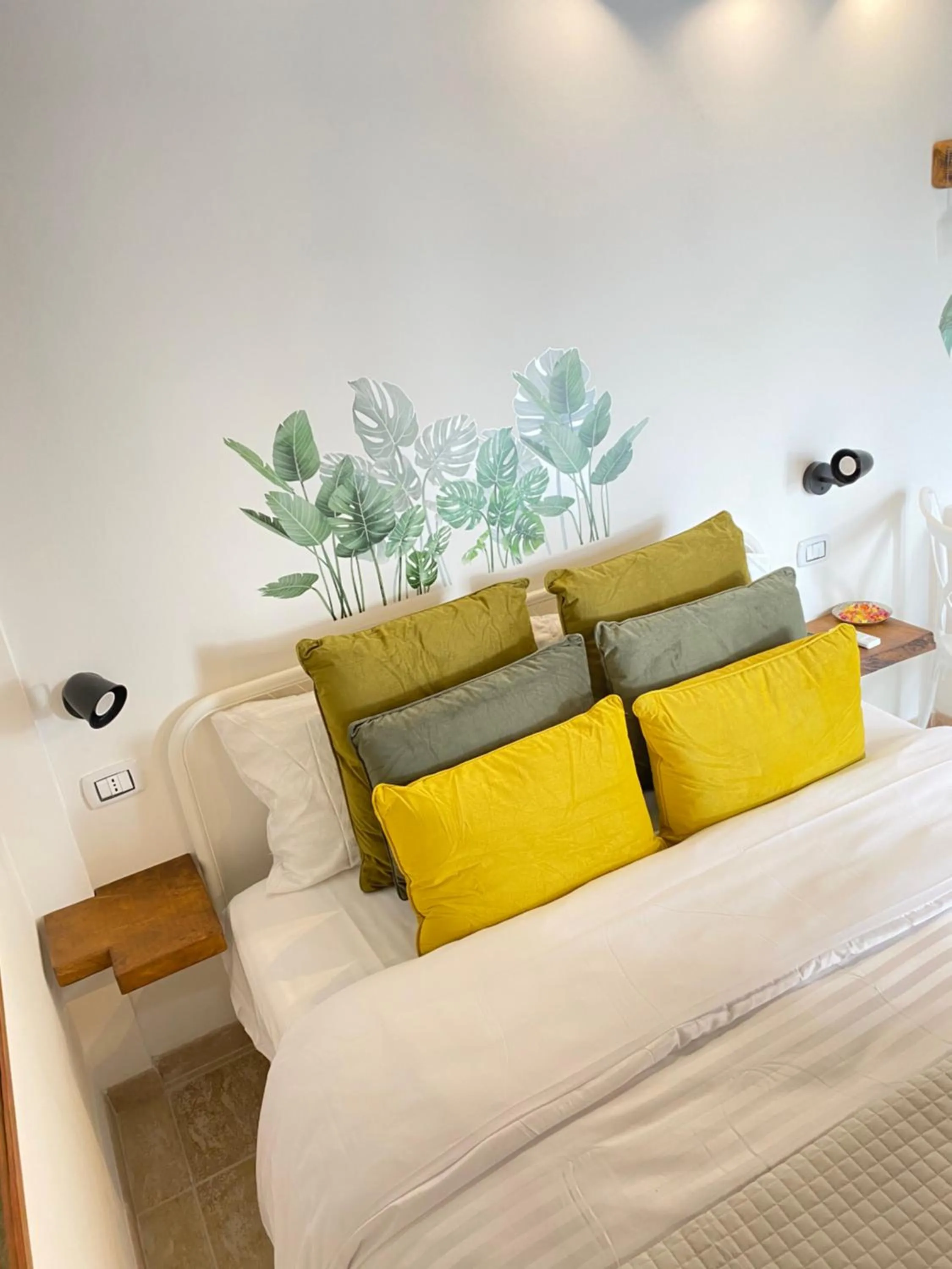 Bed in La casetta al Poetto