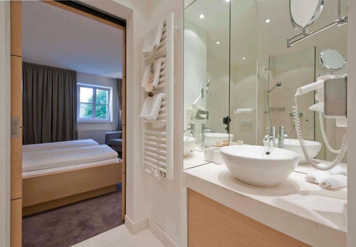 Bed in Hotel Forstinger - Boutique Hotel Schärding