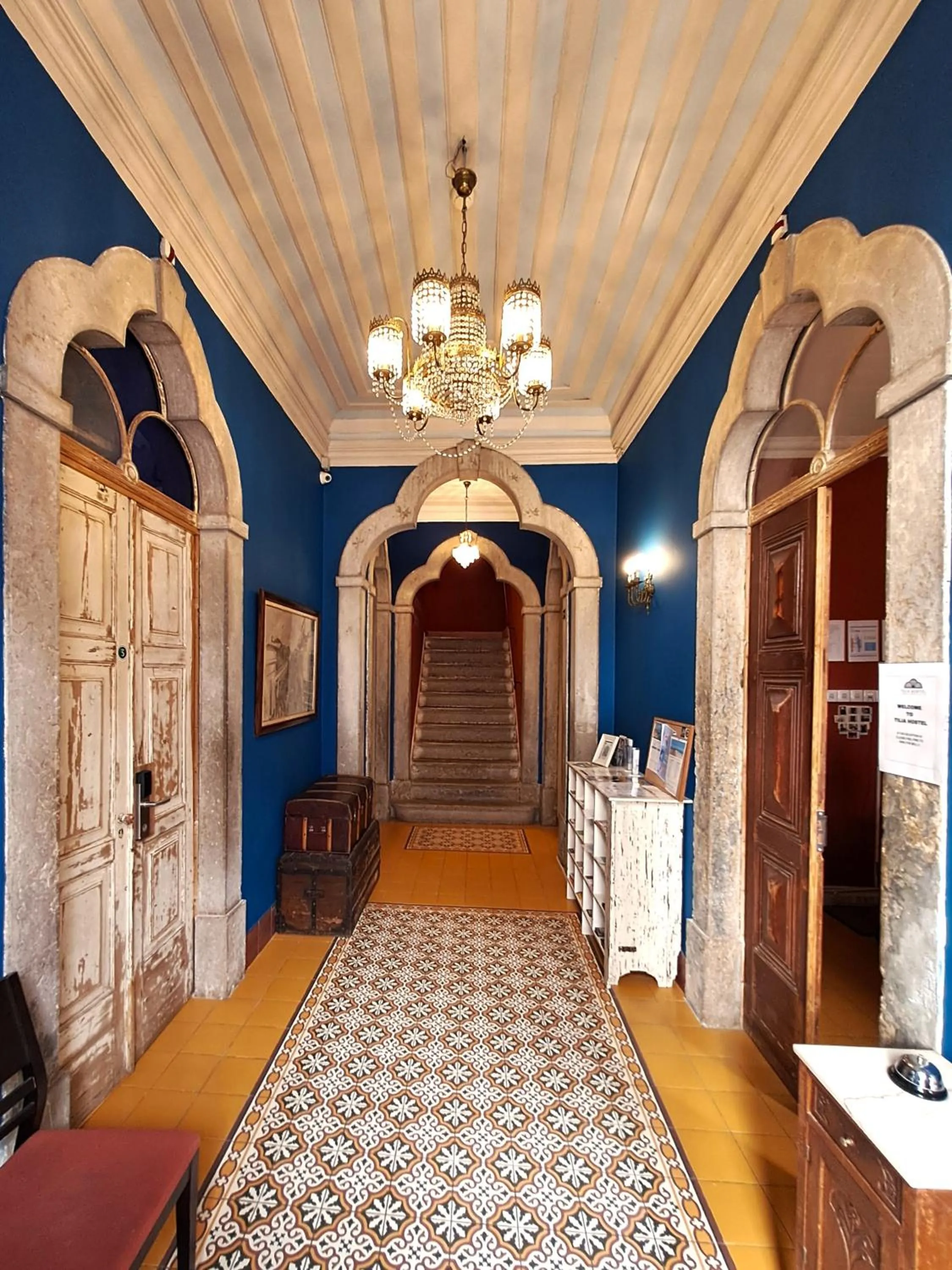 Lobby or reception in Tilia Hostel