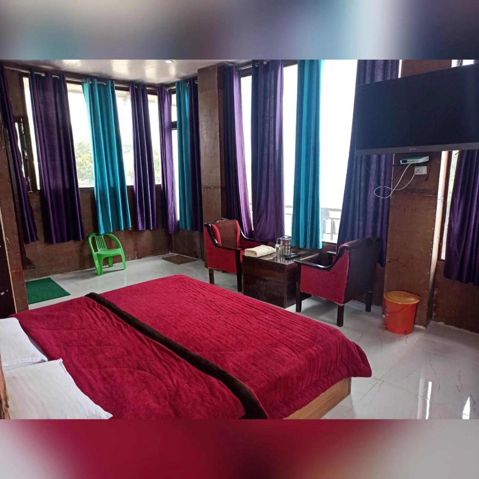 Bedroom in Silver Dew Resorts and Restaurant