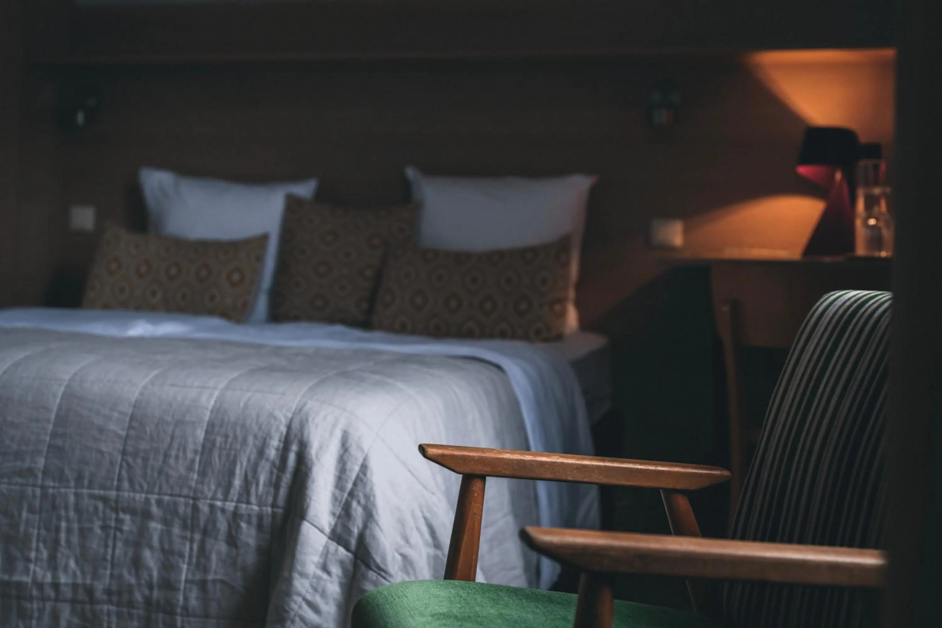 Bed in AUBERGE FRANKENBOURG