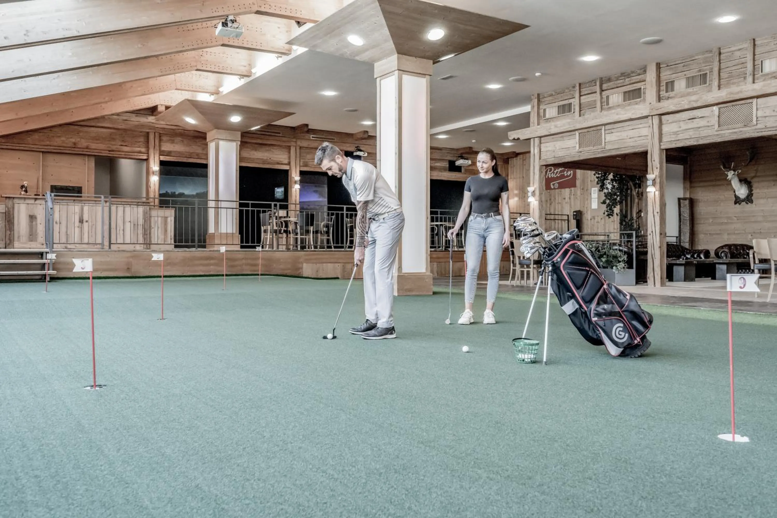 Golfcourse in SKI - GOLF - WELLNESS Hotel Riml