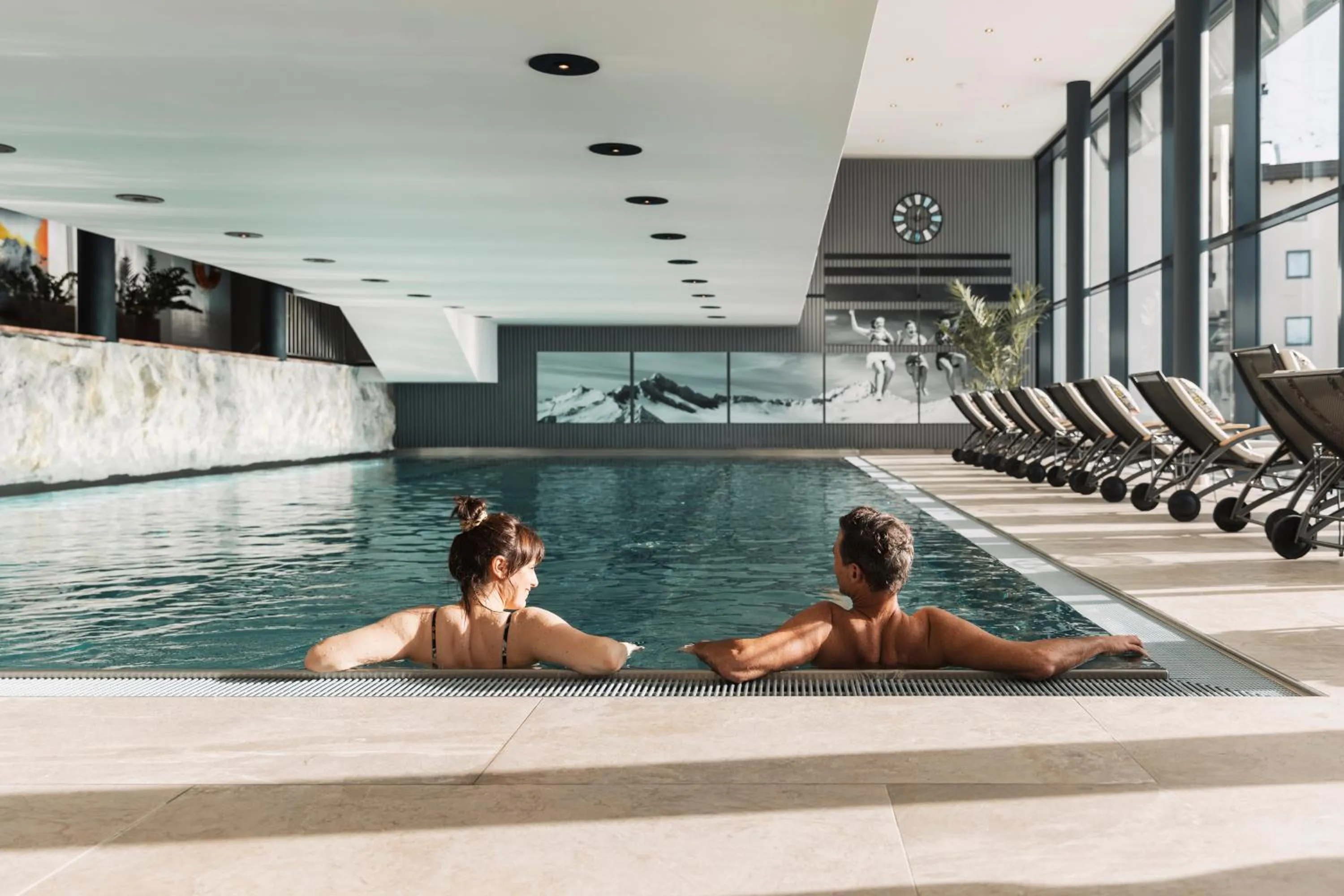 Swimming pool in SKI - GOLF - WELLNESS Hotel Riml