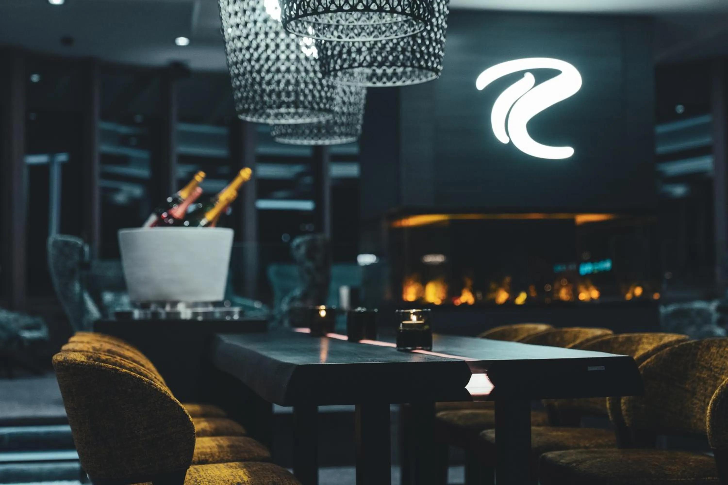 Lounge or bar in SKI - GOLF - WELLNESS Hotel Riml