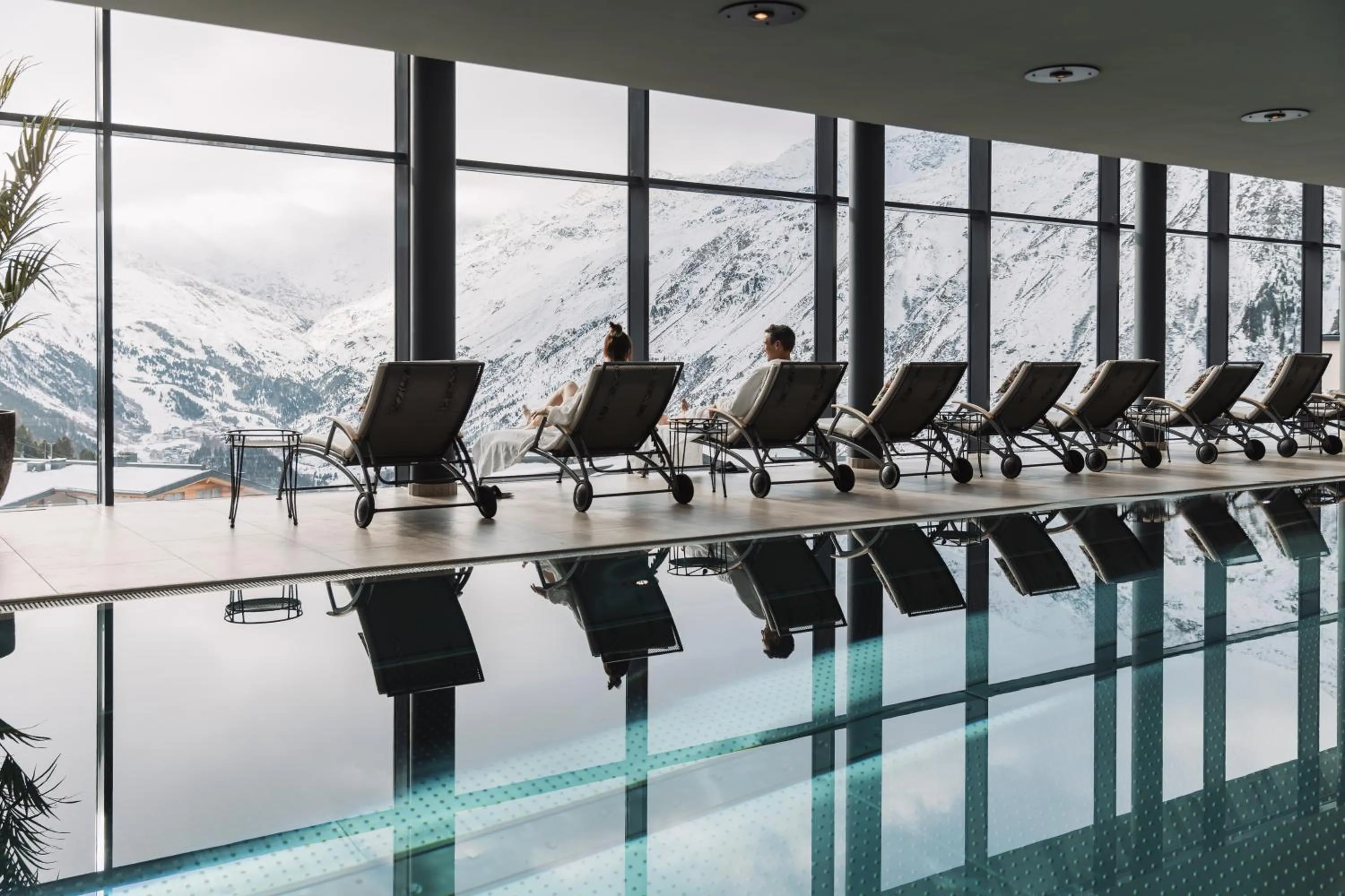 Swimming pool in SKI - GOLF - WELLNESS Hotel Riml