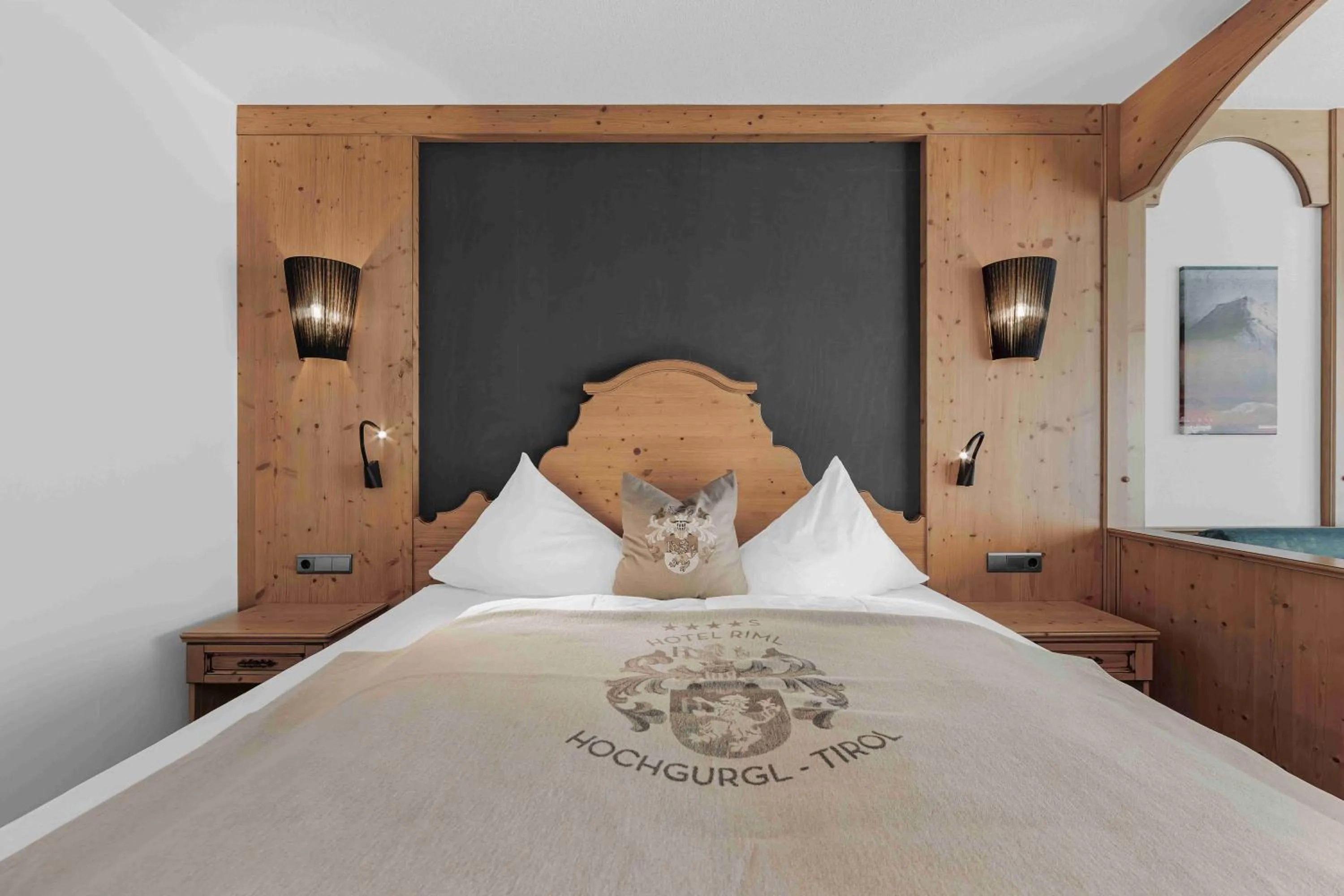 Bed in SKI - GOLF - WELLNESS Hotel Riml