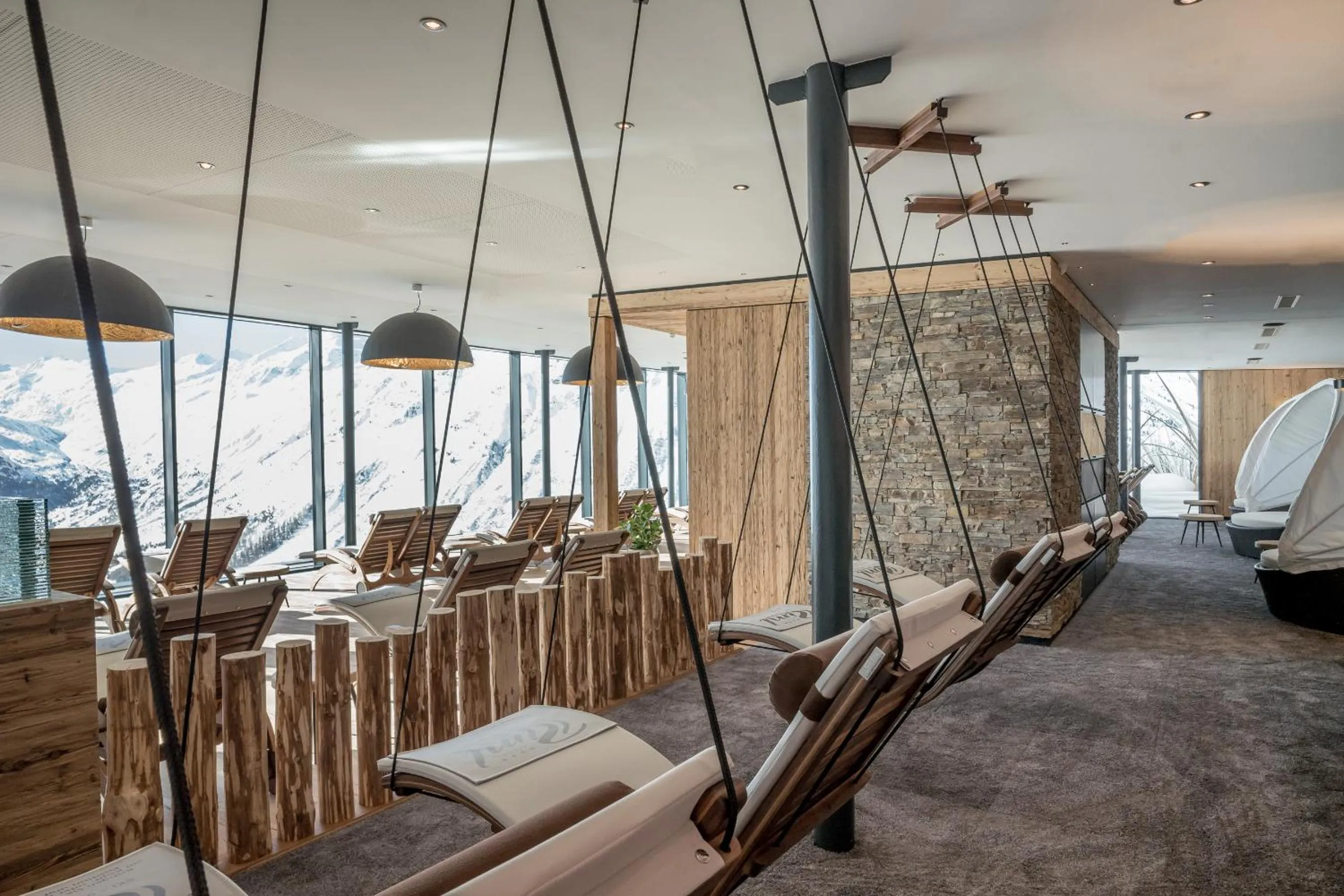 View (from property/room) in SKI - GOLF - WELLNESS Hotel Riml