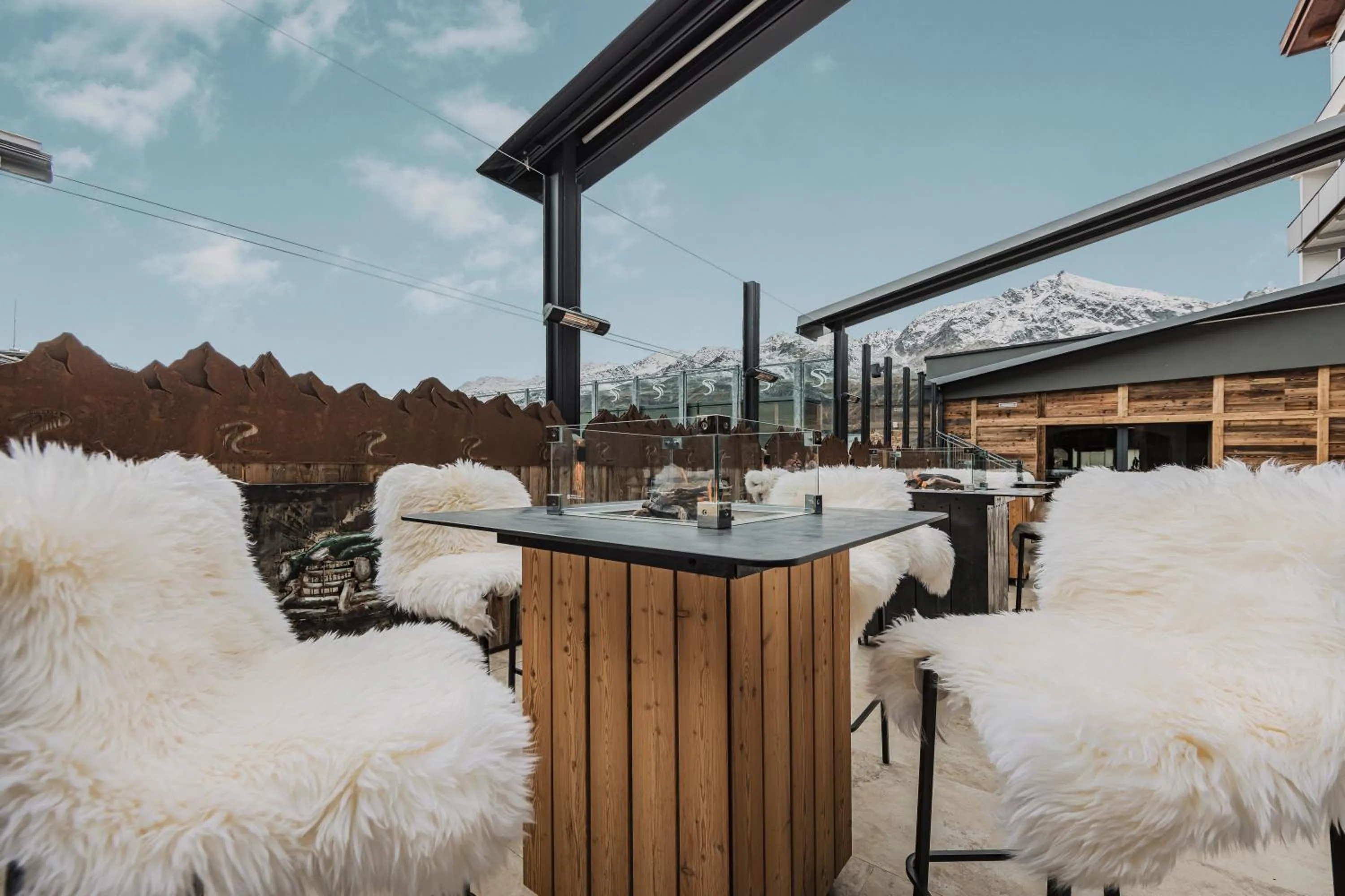Balcony/Terrace in SKI - GOLF - WELLNESS Hotel Riml