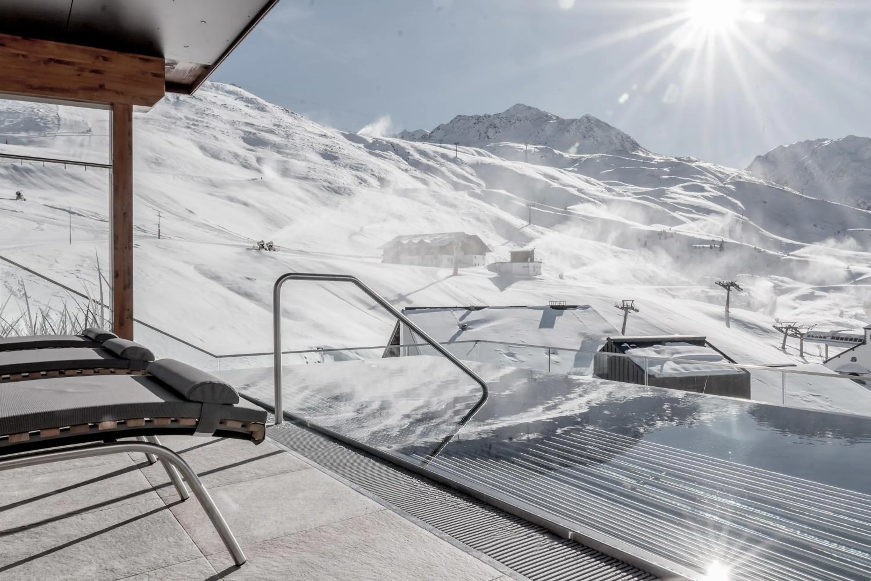 Swimming pool in SKI - GOLF - WELLNESS Hotel Riml