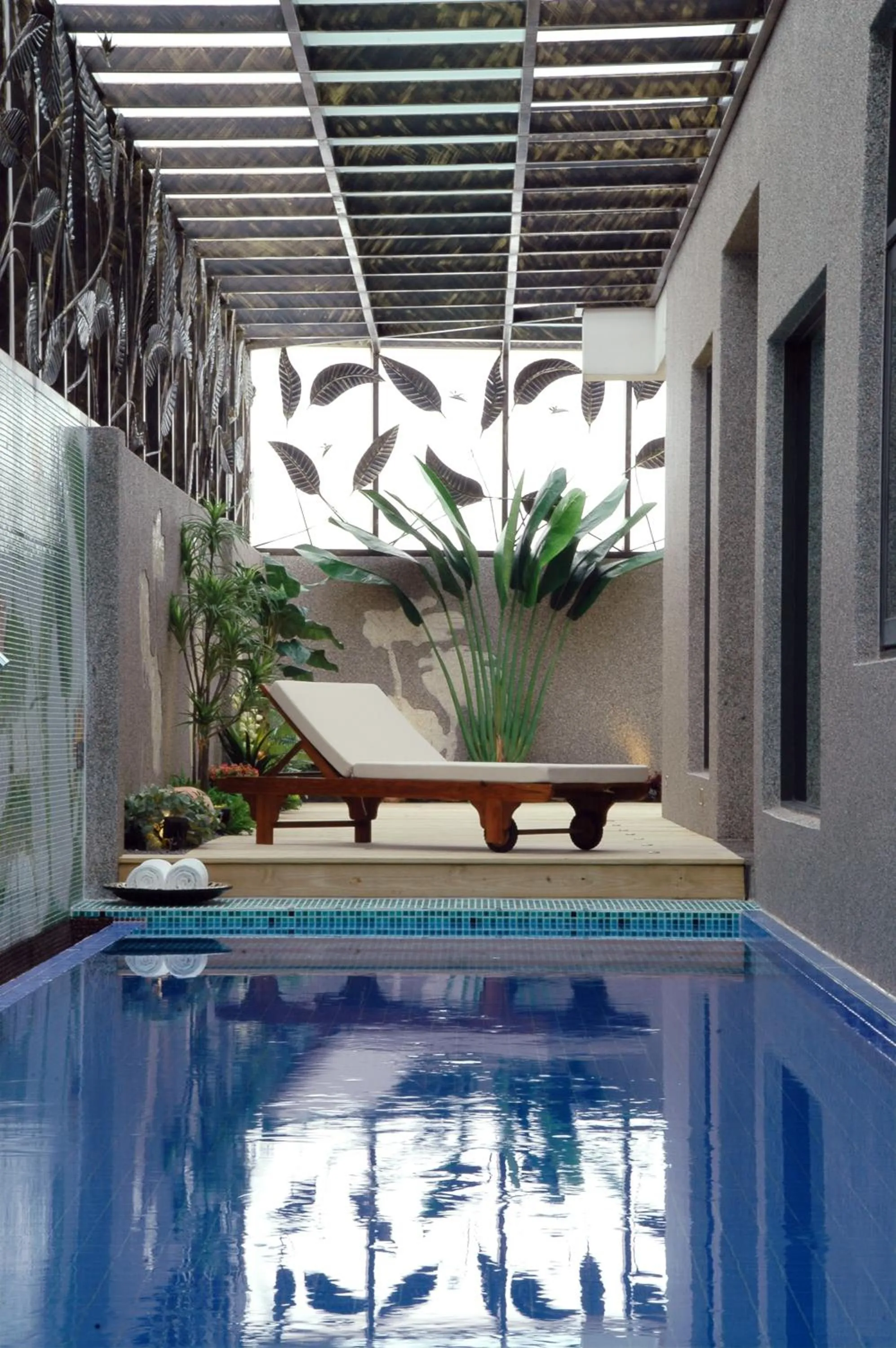 Swimming pool in All-Ur Boutique Motel - ChungLi Branch