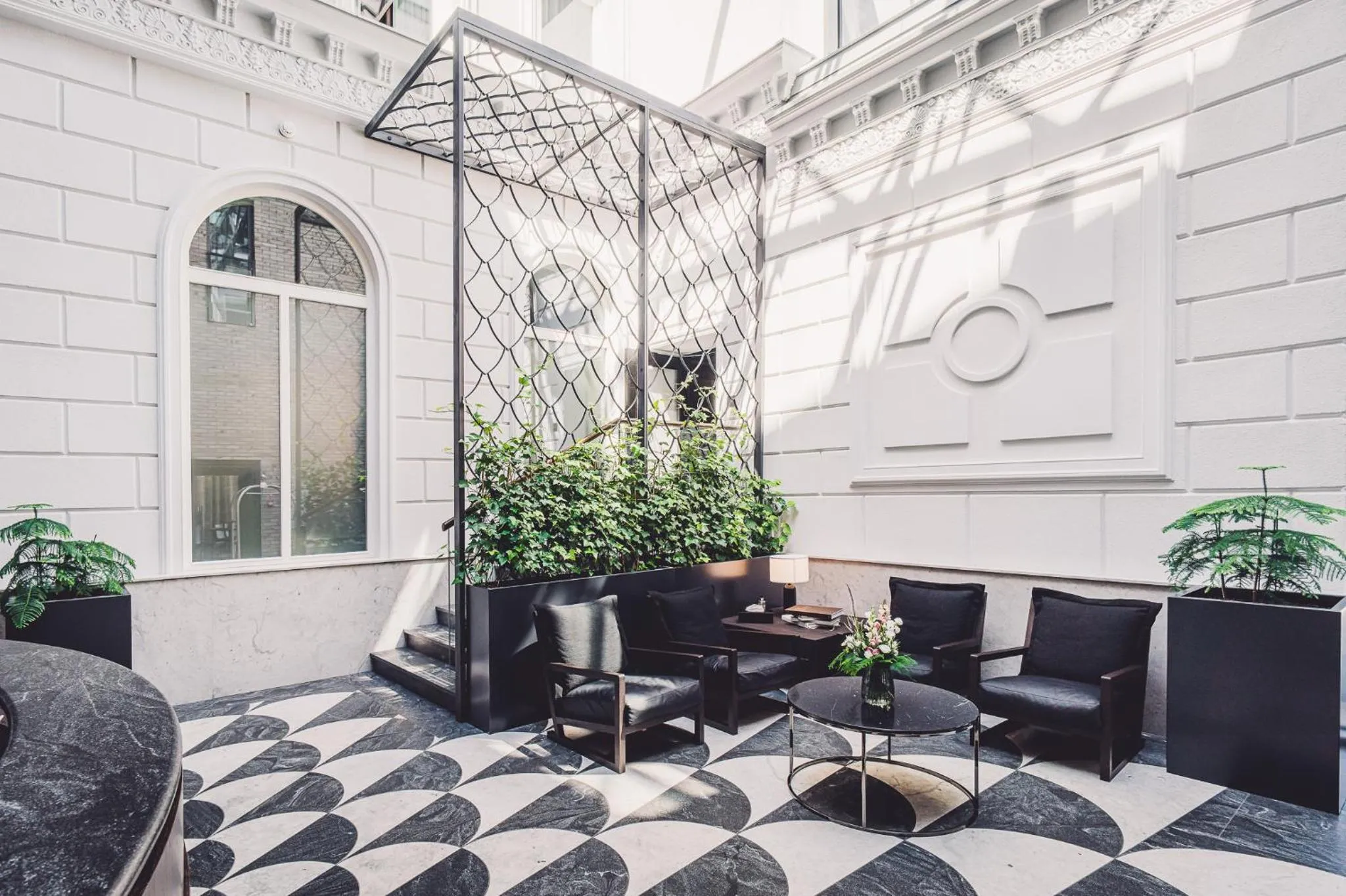 Lobby or reception in Rezydencja Sowa