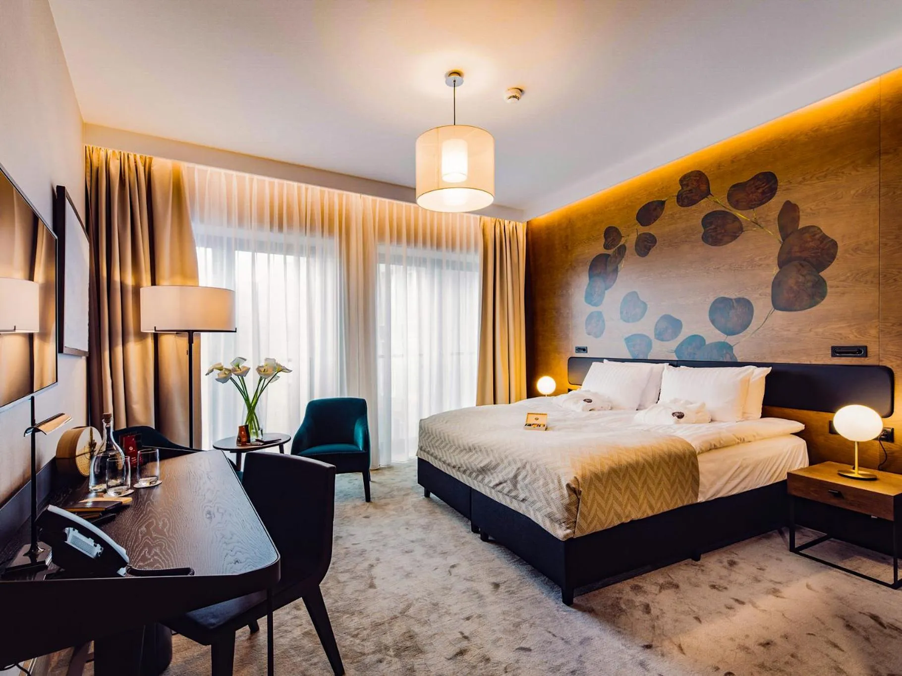 Bed in Rezydencja Sowa