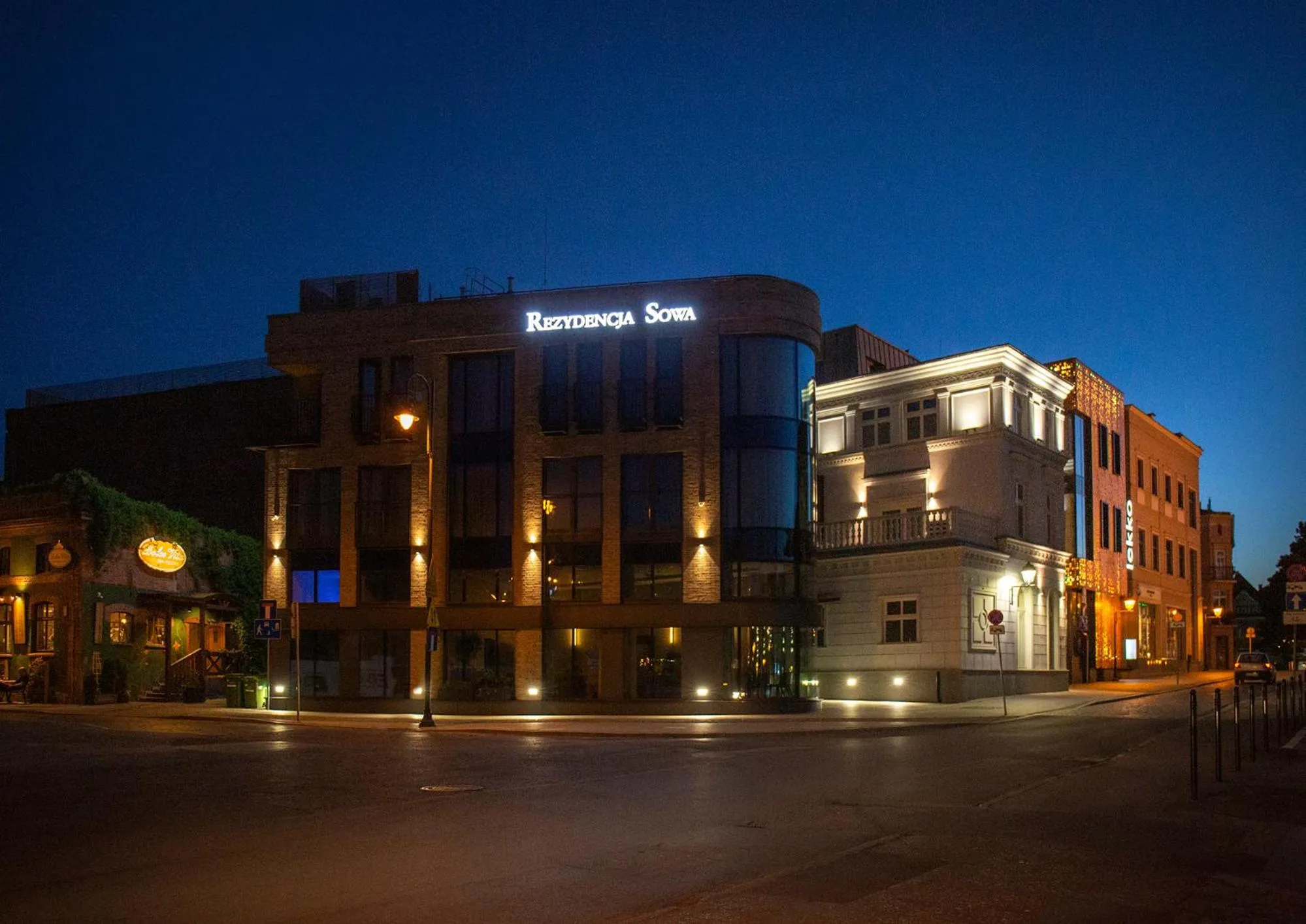 Property building in Rezydencja Sowa