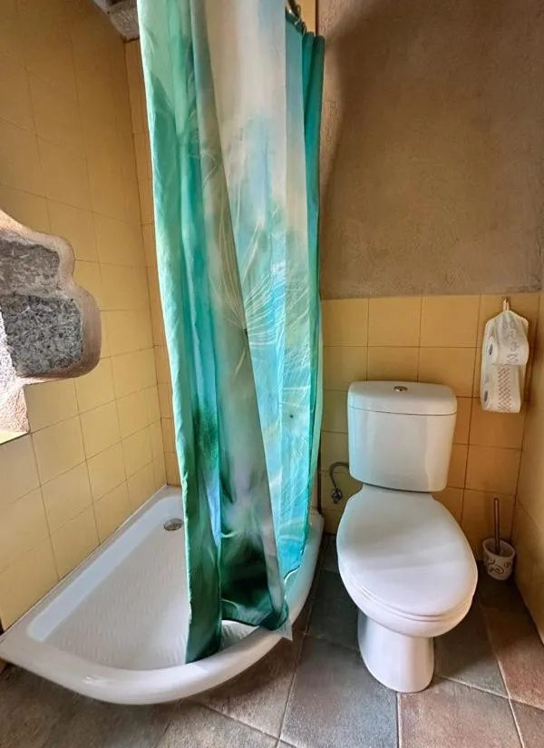 Toilet in Casa Rural Ecológica Kaaño Etxea