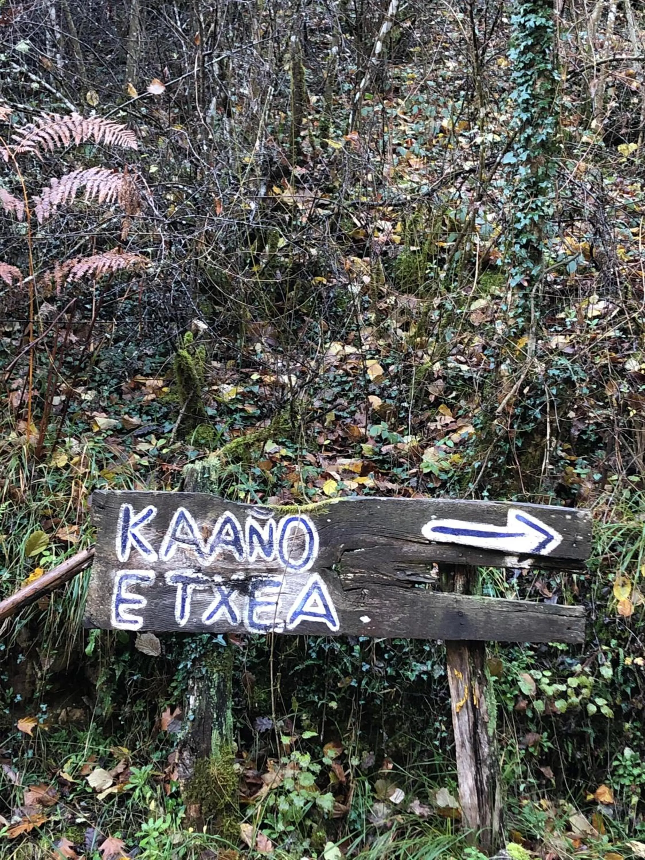 Location in Casa Rural Ecológica Kaaño Etxea