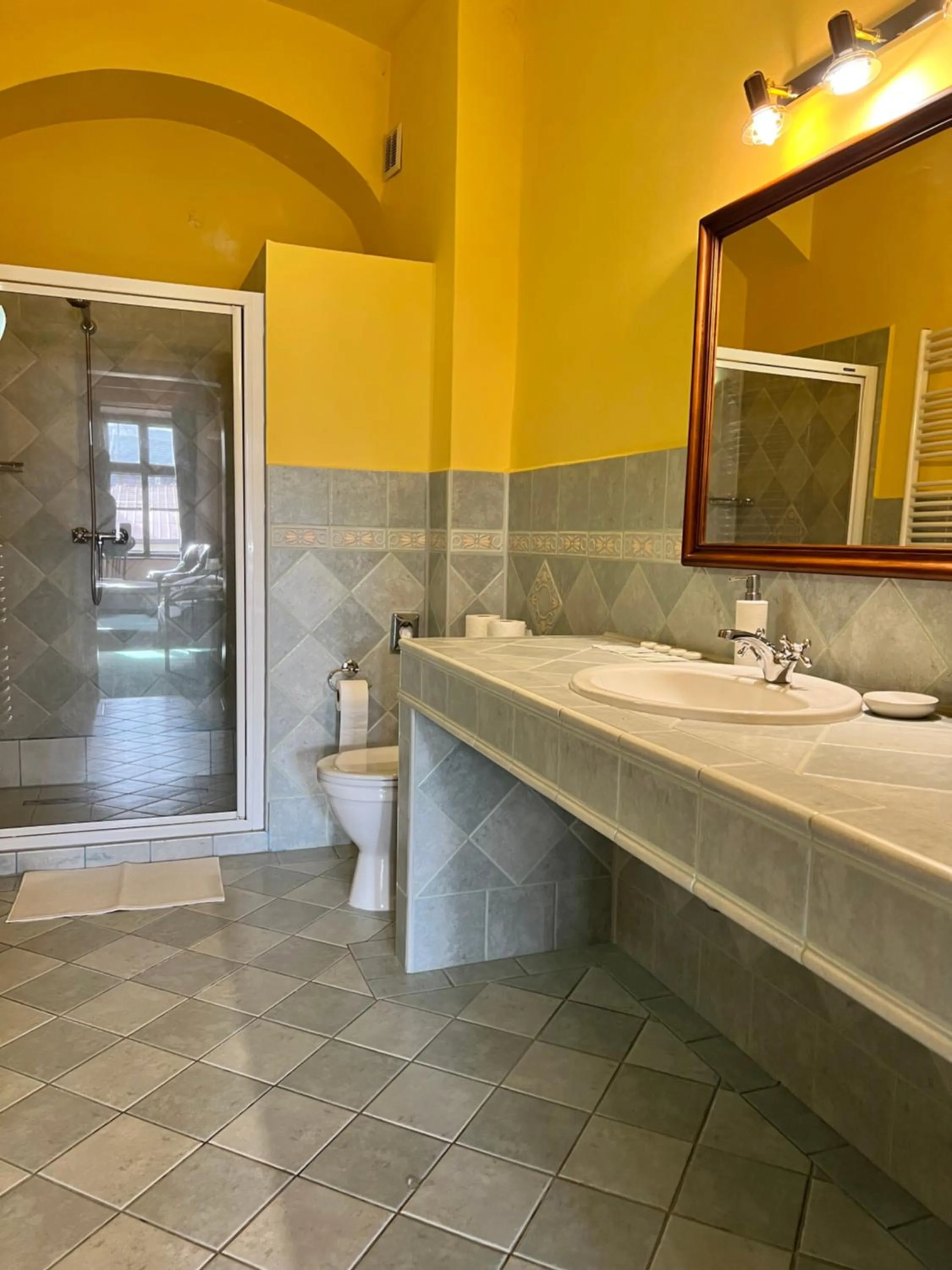 Shower in Hotel Maxim