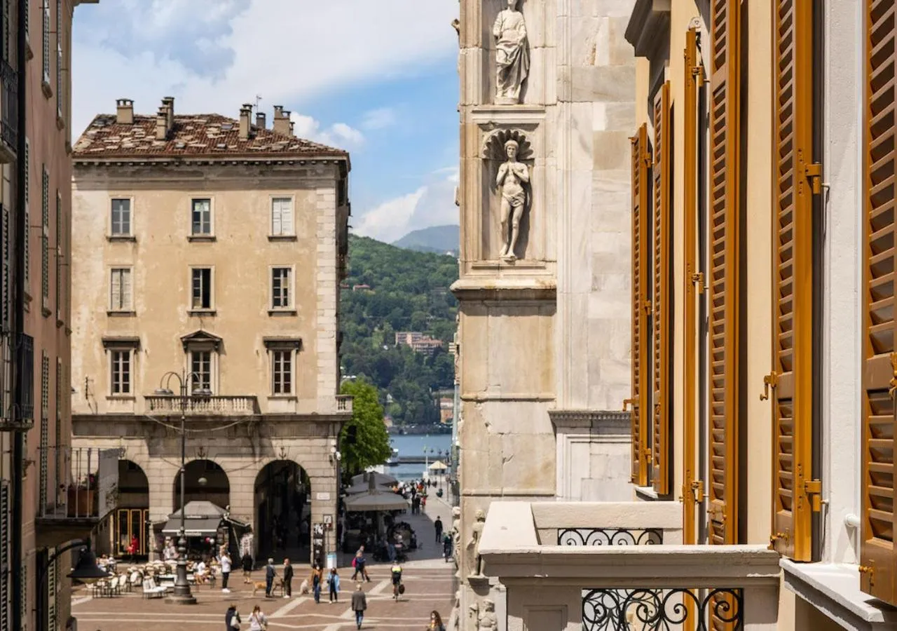 View (from property/room) in DBH – Boutique Hotel Lake Como
