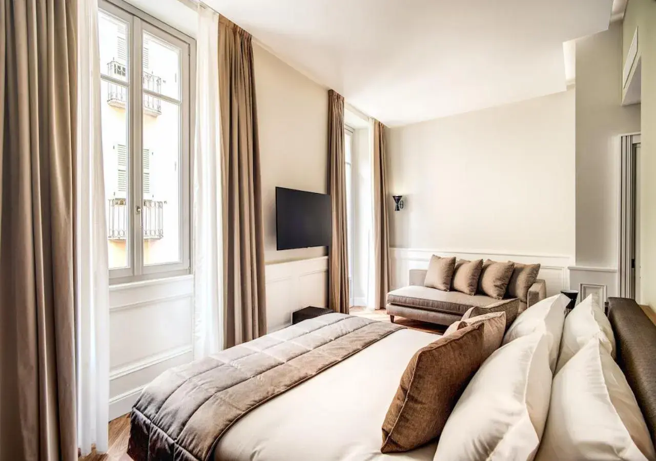 Junior Suite with Balcony in DBH – Boutique Hotel Lake Como Junior Suite with Balcony in DBH – Boutique Hotel Lake Como